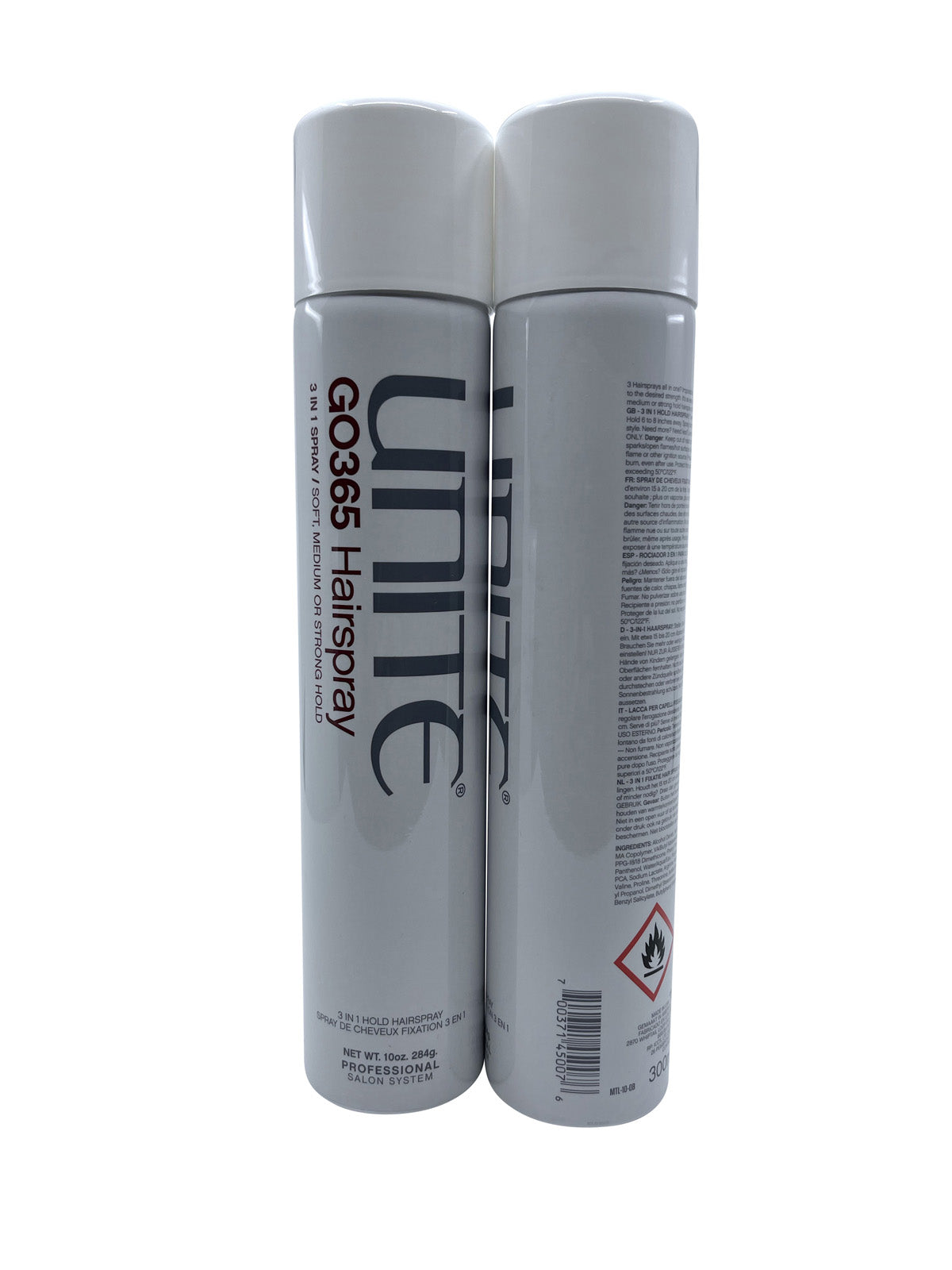 Unite GO365 Hairspray 10 OZ Set of 2