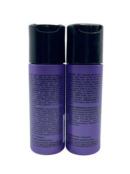 Sexy Hair Smooth Sexy Hair Smoothing Shampoo & Conditioner Set 1.7 OZ Each