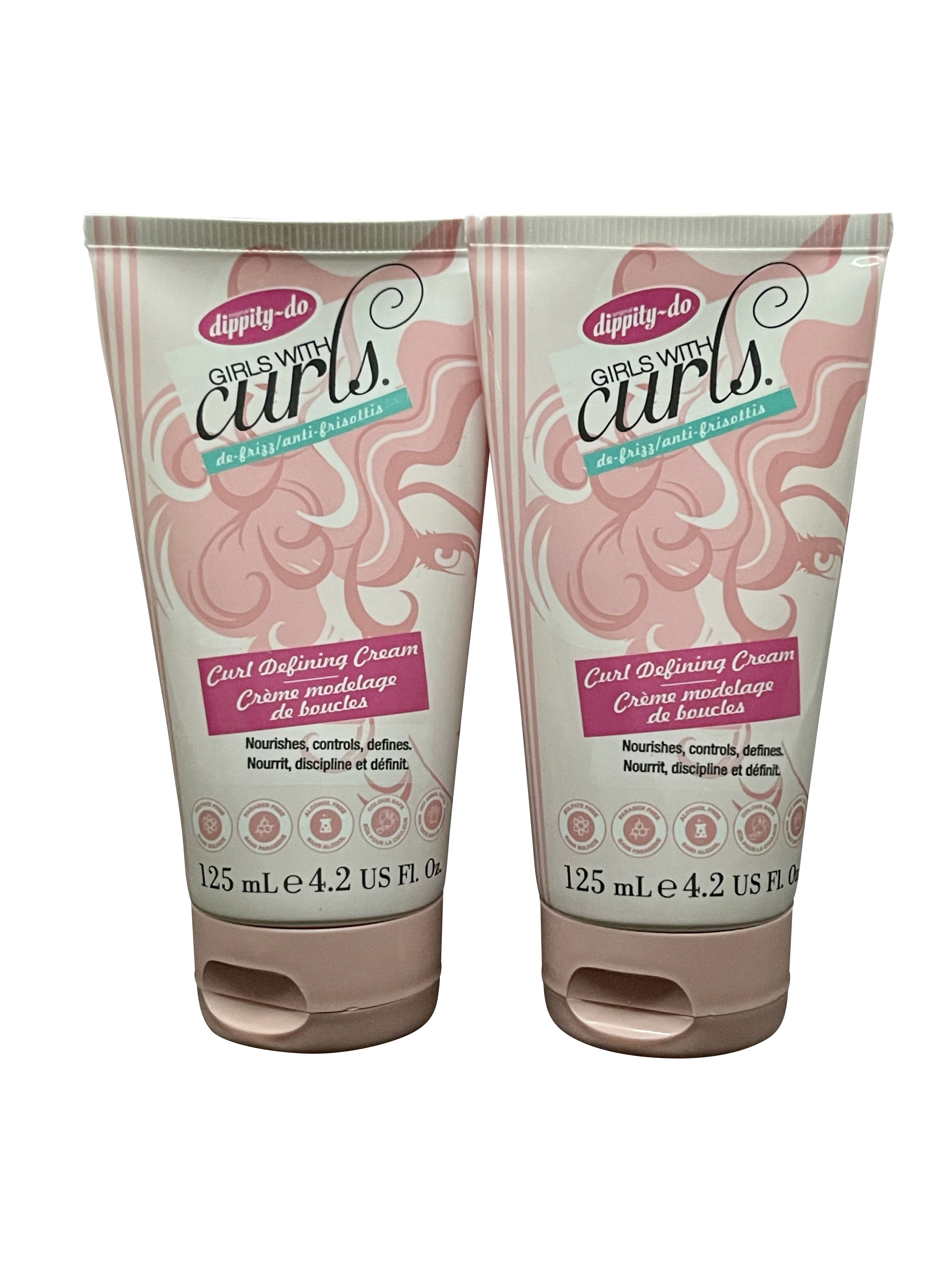 Dippity Do Girls with Curls Curl Defining Cream 4.2 OZ Pack of 2