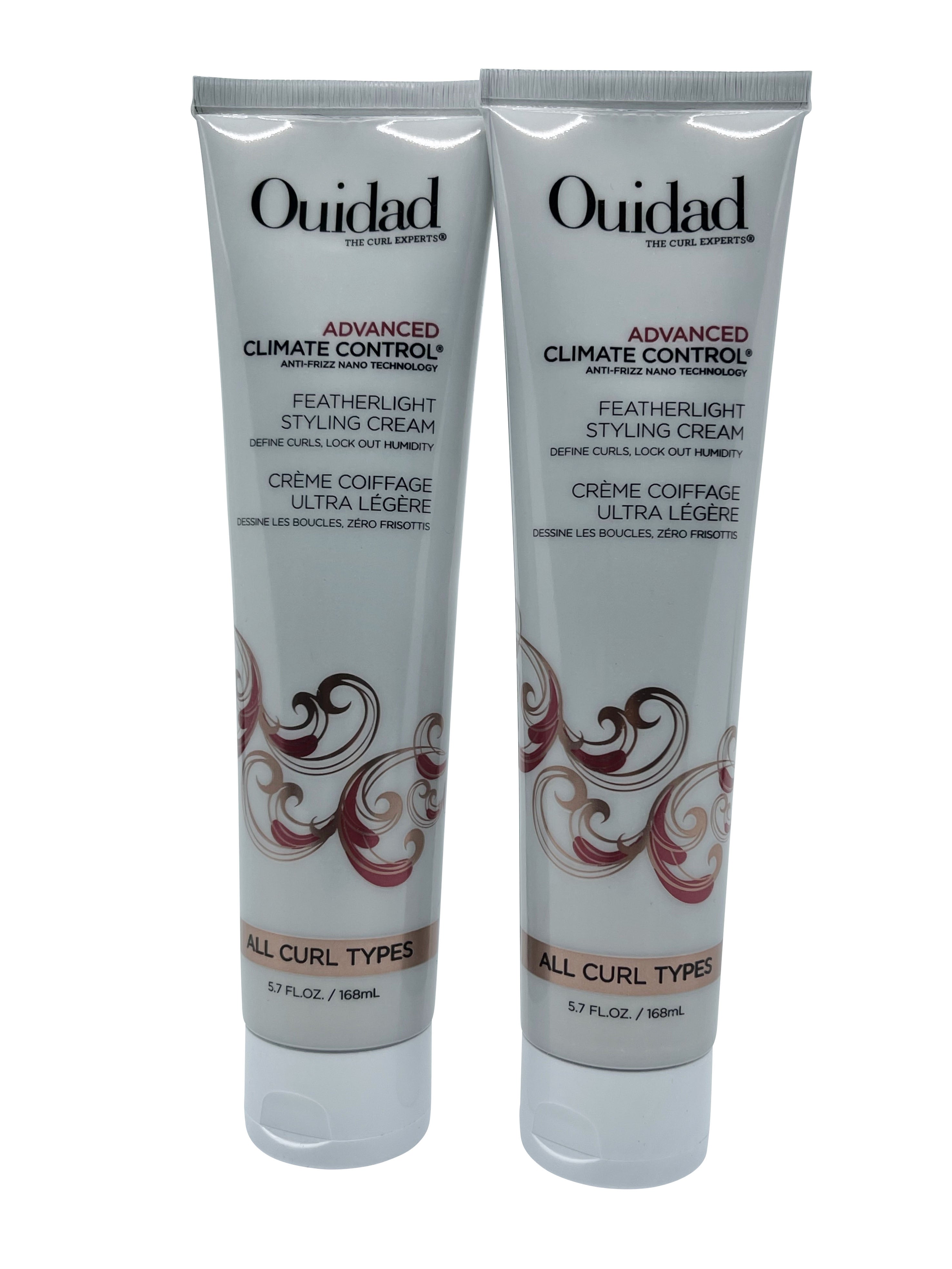 Ouidad Advanced Climate Control Featherlight Styling Cream 5.7 OZ Pack of 2