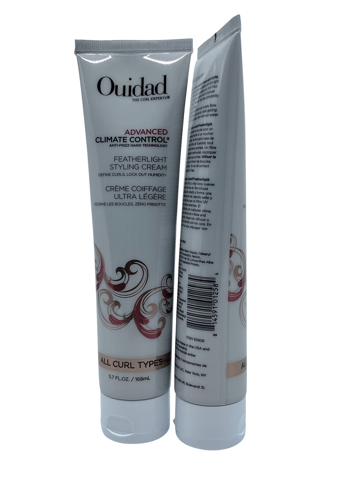 Ouidad Advanced Climate Control Featherlight Styling Cream 5.7 OZ Pack of 2