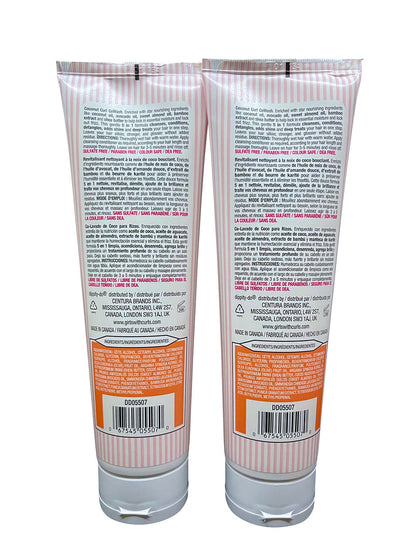 Dippity Do Girls with Curls Coconut Curl Cowash 8.5 OZ Pack of 2