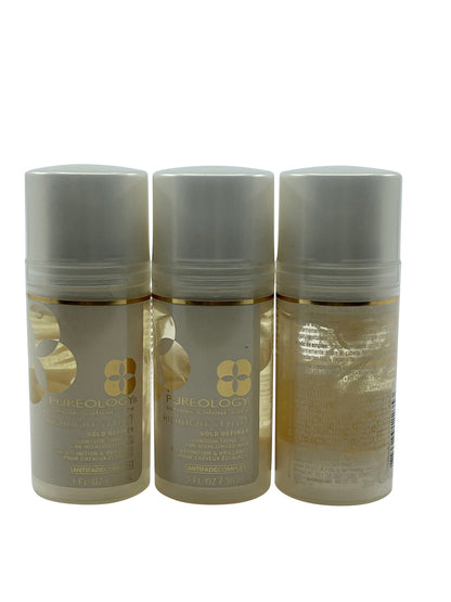 Pureology Highlight Styler Gold Definer 1 OZ Set of 3