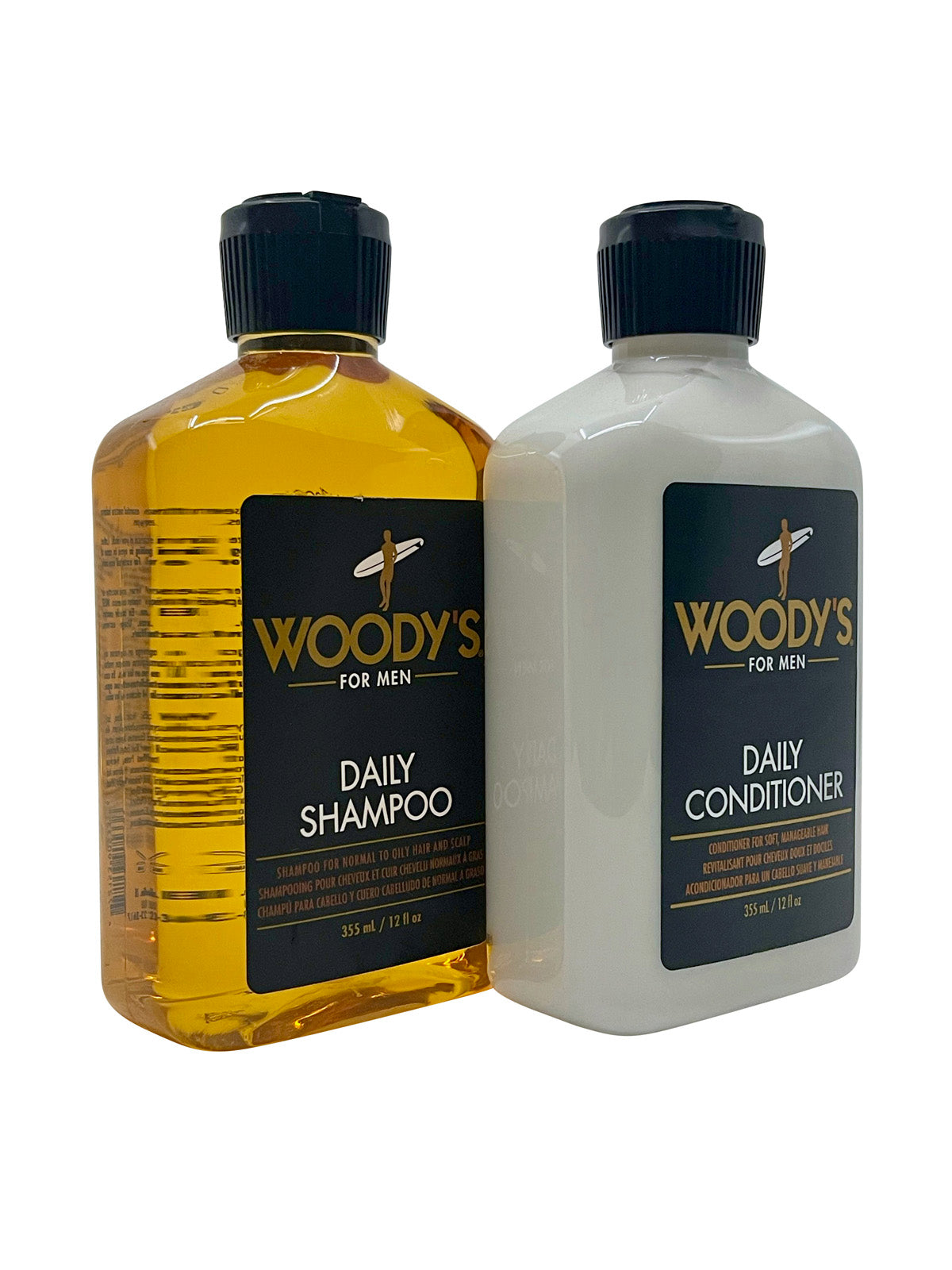 Woody's for Daily Shampoo & Conditioner 12 OZ Each