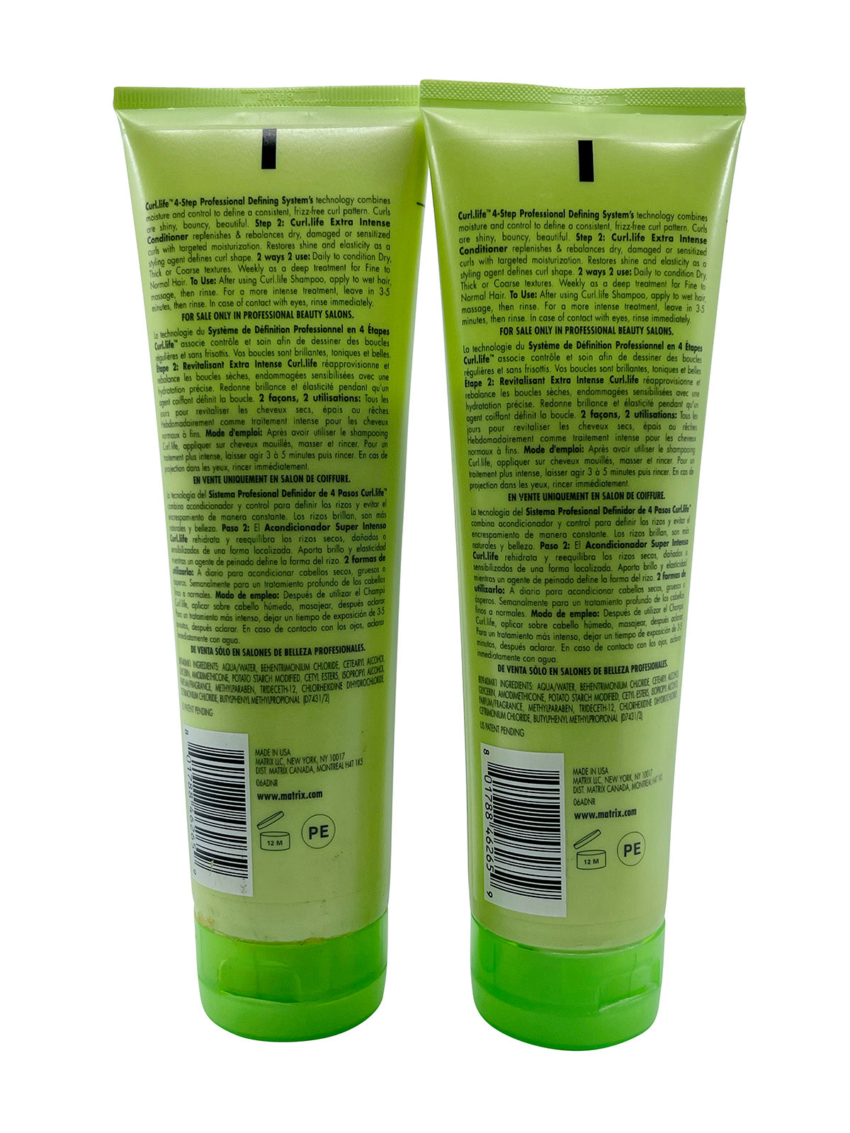 Matrix Curl Life Defining System Extra Intense Conditioner 8.5 OZ Set of 2