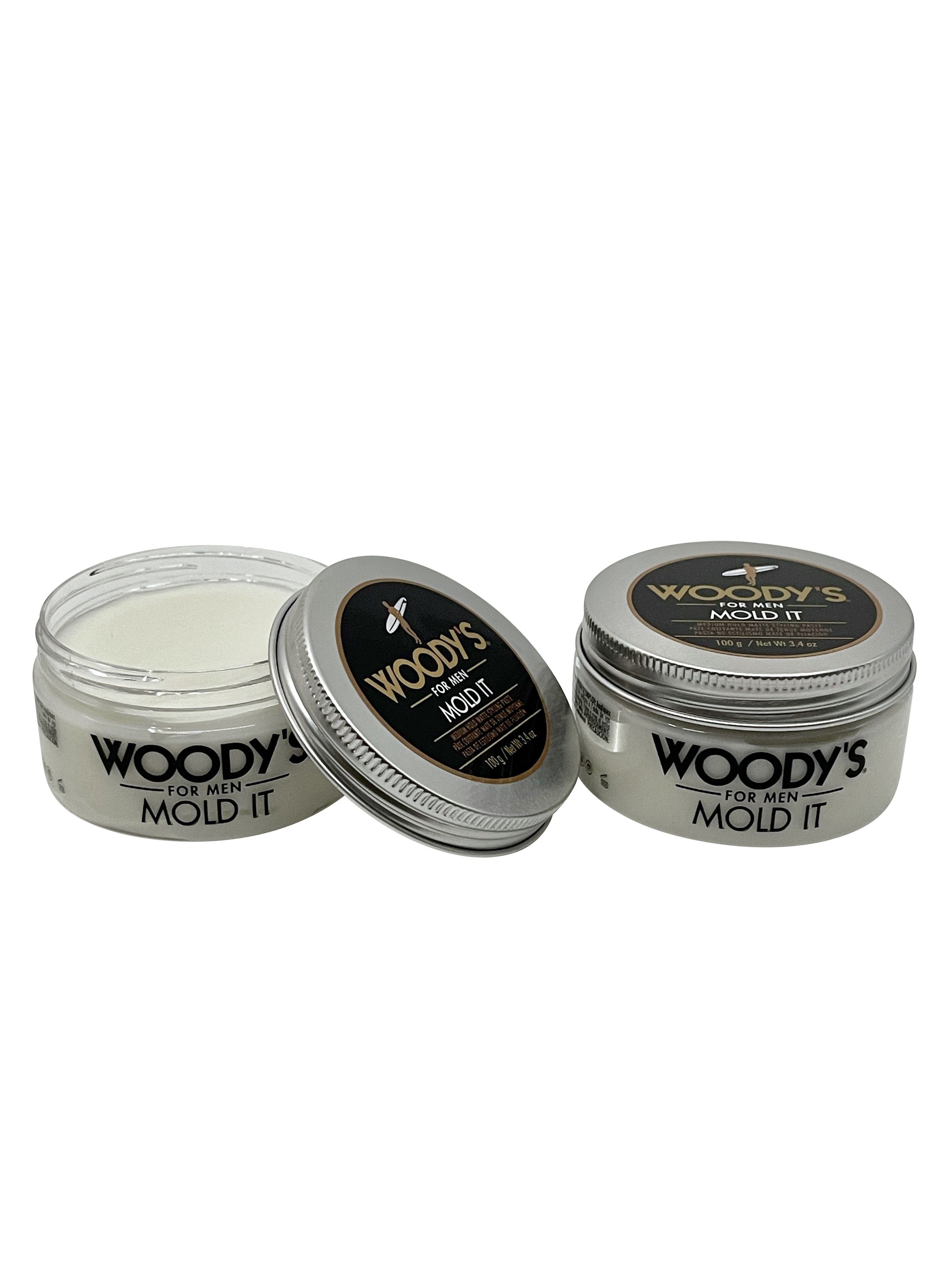 Woody's for Men Mold It 3.4 OZ Set of 2