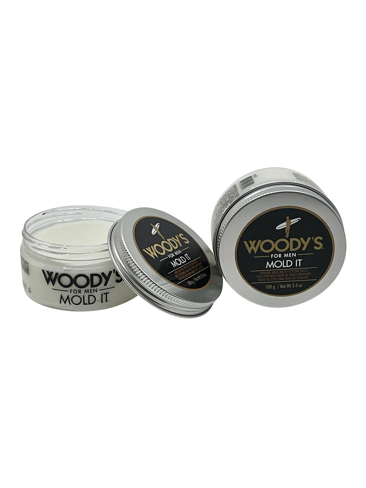 Woody's for Men Mold It 3.4 OZ Set of 2