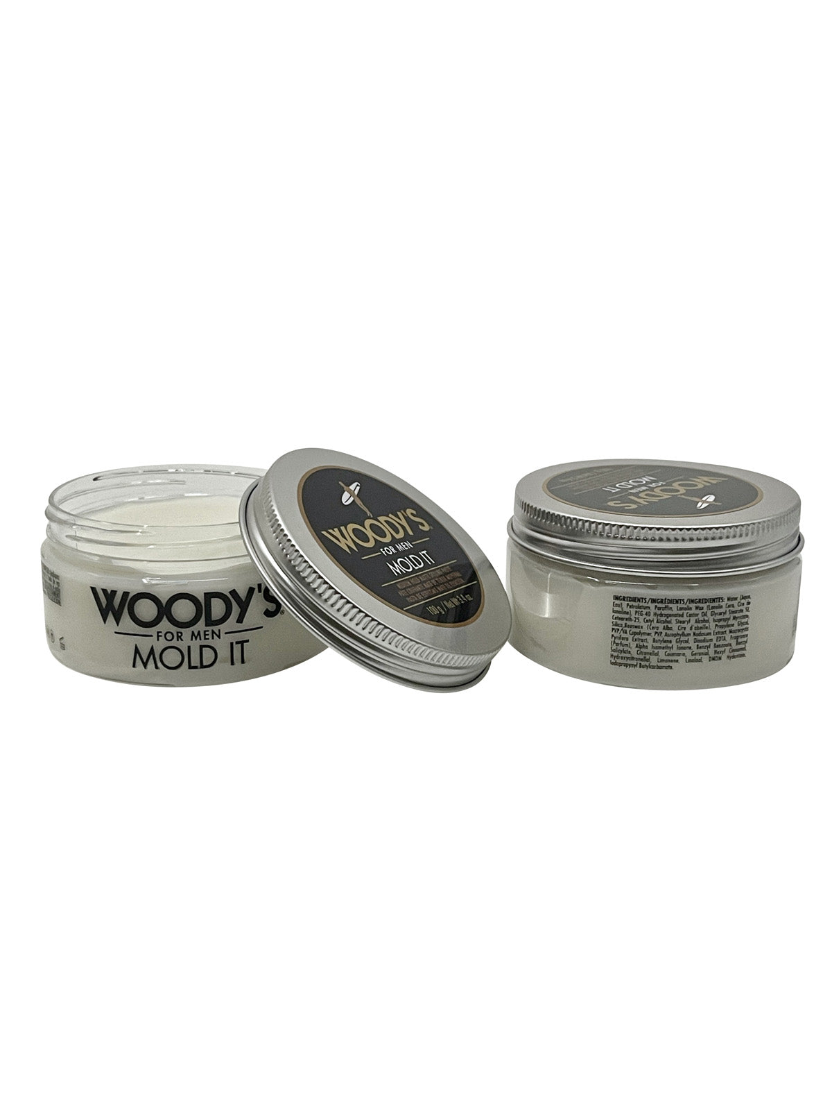 Woody's for Men Mold It 3.4 OZ Set of 2