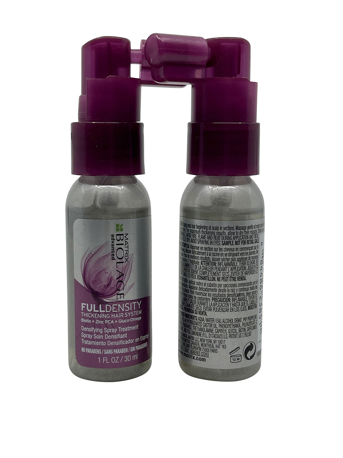 Matrix Biolage Full Density Thickening Hair System Spray Treatment 1 OZ Set of 2