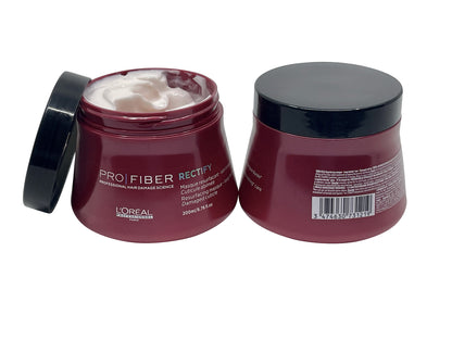 L'Oreal Professional Pro Fiber Rectify Resurfacing Mask 6.76 OZ Set of 2