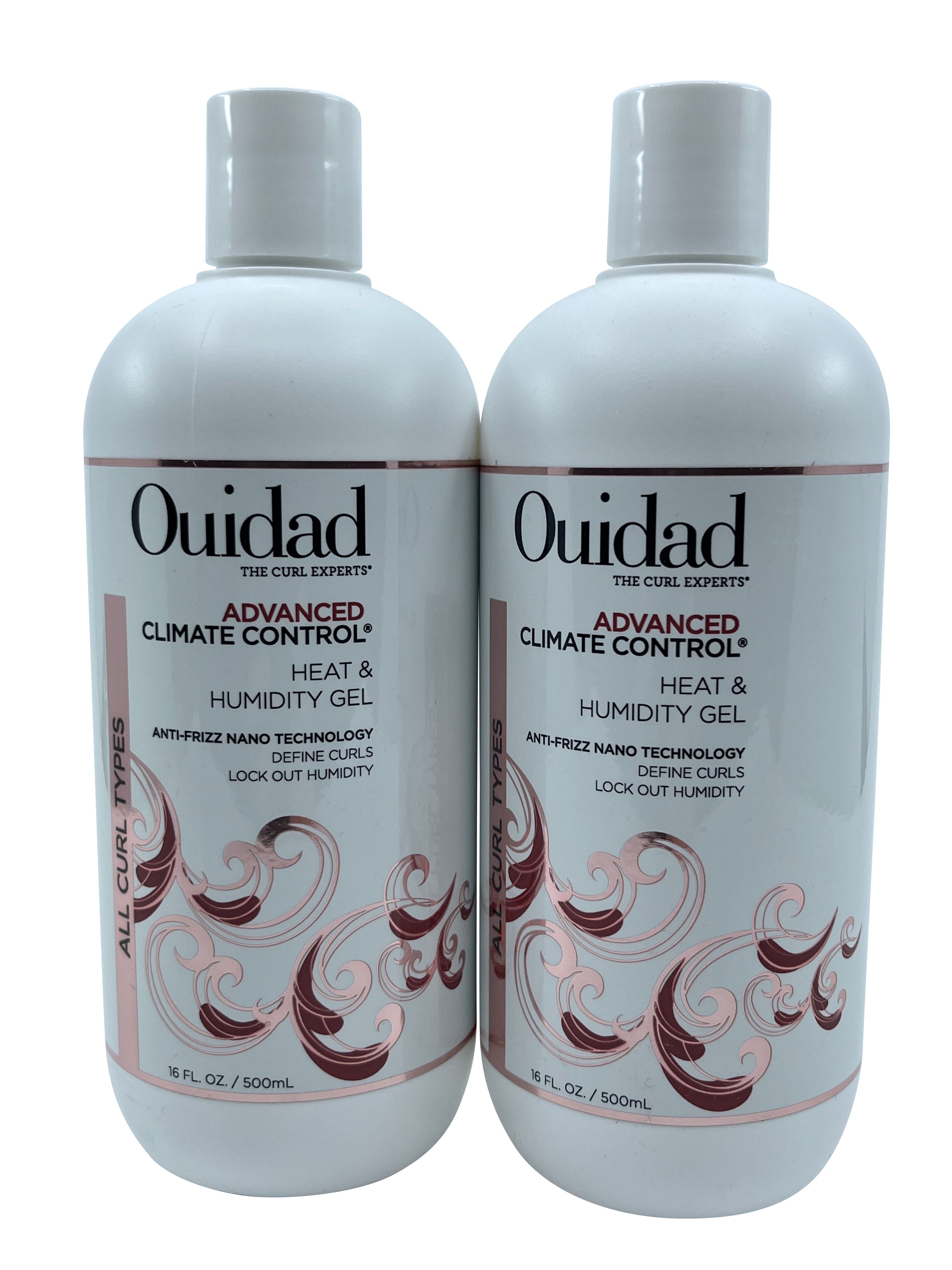 Ouidad Advanced Climate Control Heat Humidity Gel 16 OZ Pack of 2