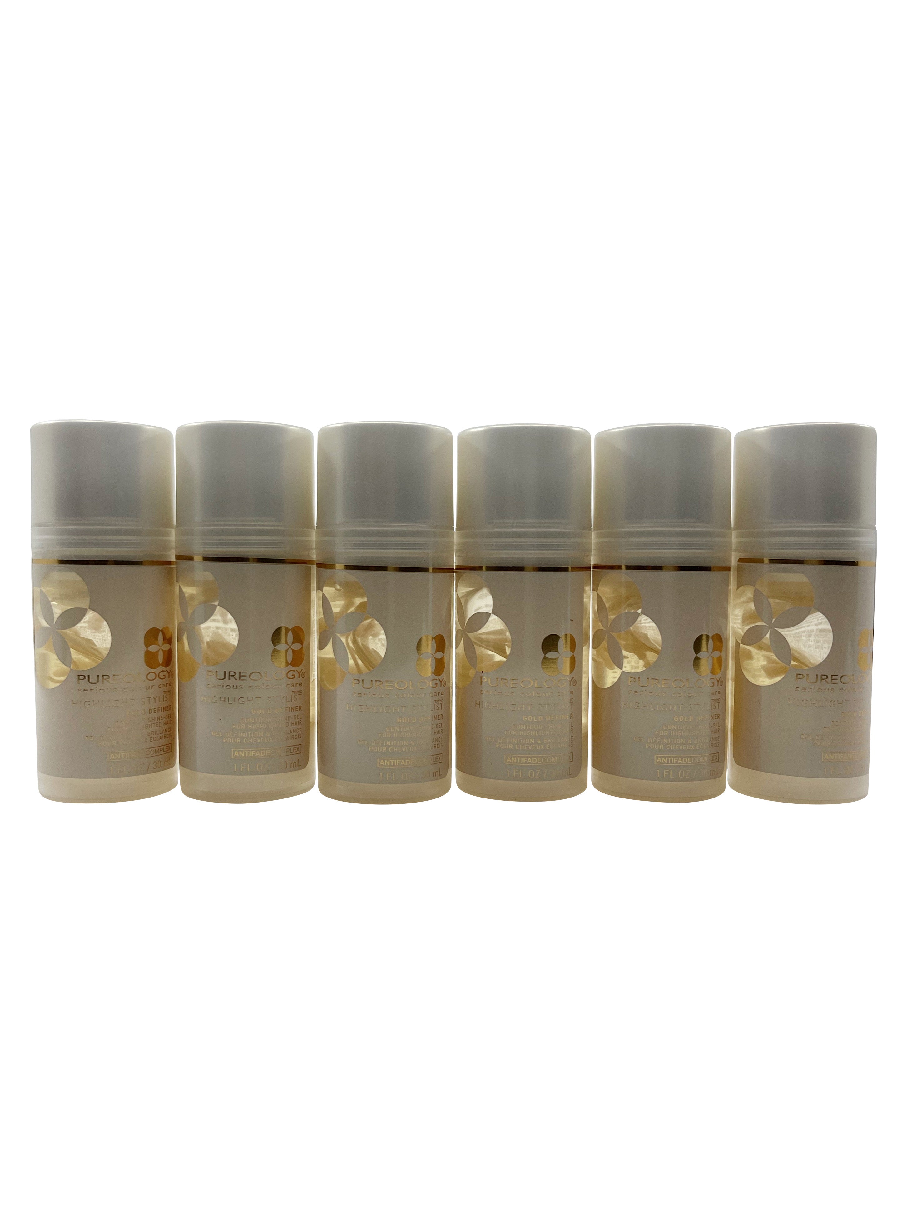 Pureology Highlight Styler Gold Definer 1 OZ Set of 6