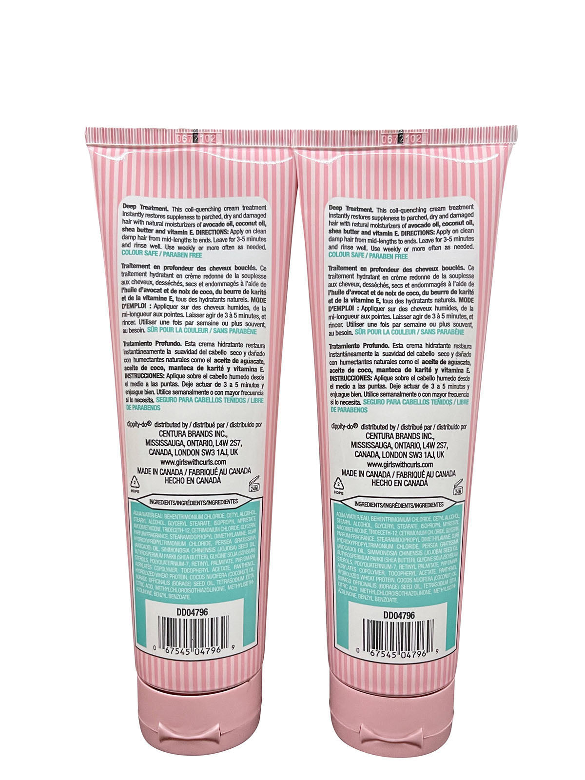 Dippity Do Girls with Curls Deep Treatment 8.5 OZ Pack of 2