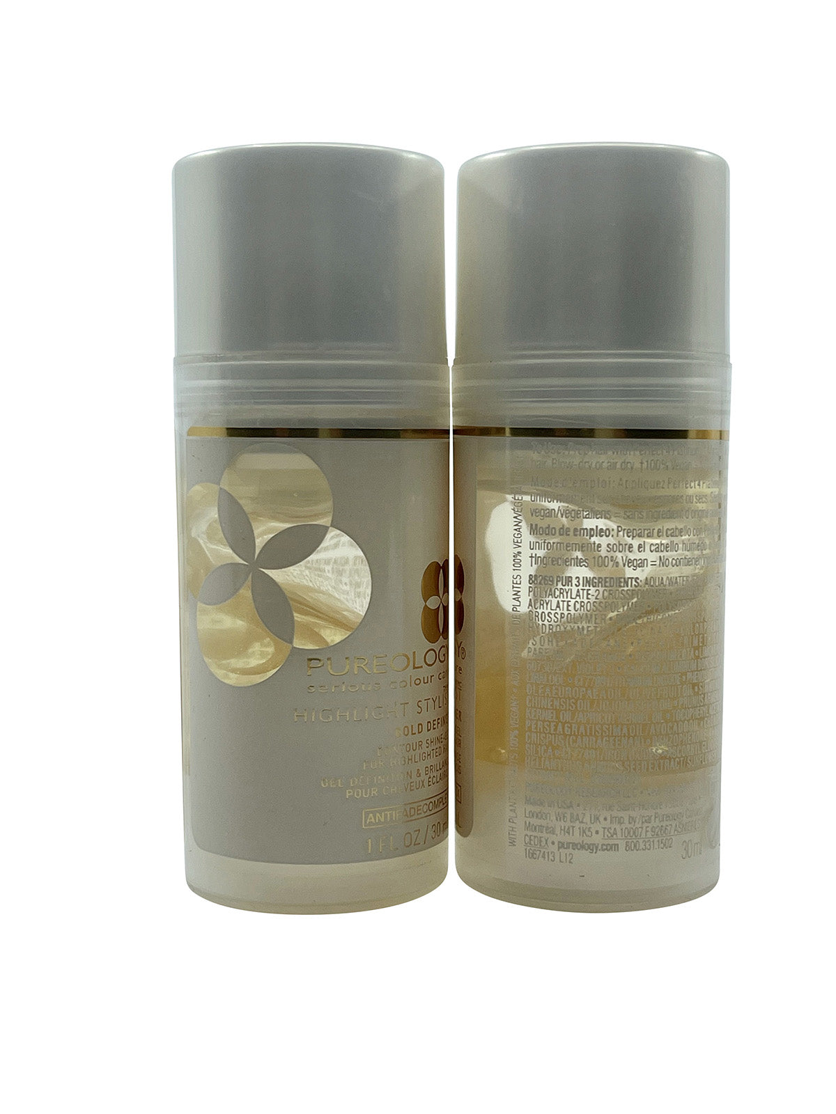 Pureology Highlight Styler Gold Definer 1 OZ Set of 2