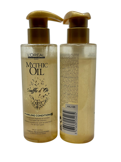 L'Oreal Mythic Oil Sparkling Conditioner 6.42 OZ Set of 2