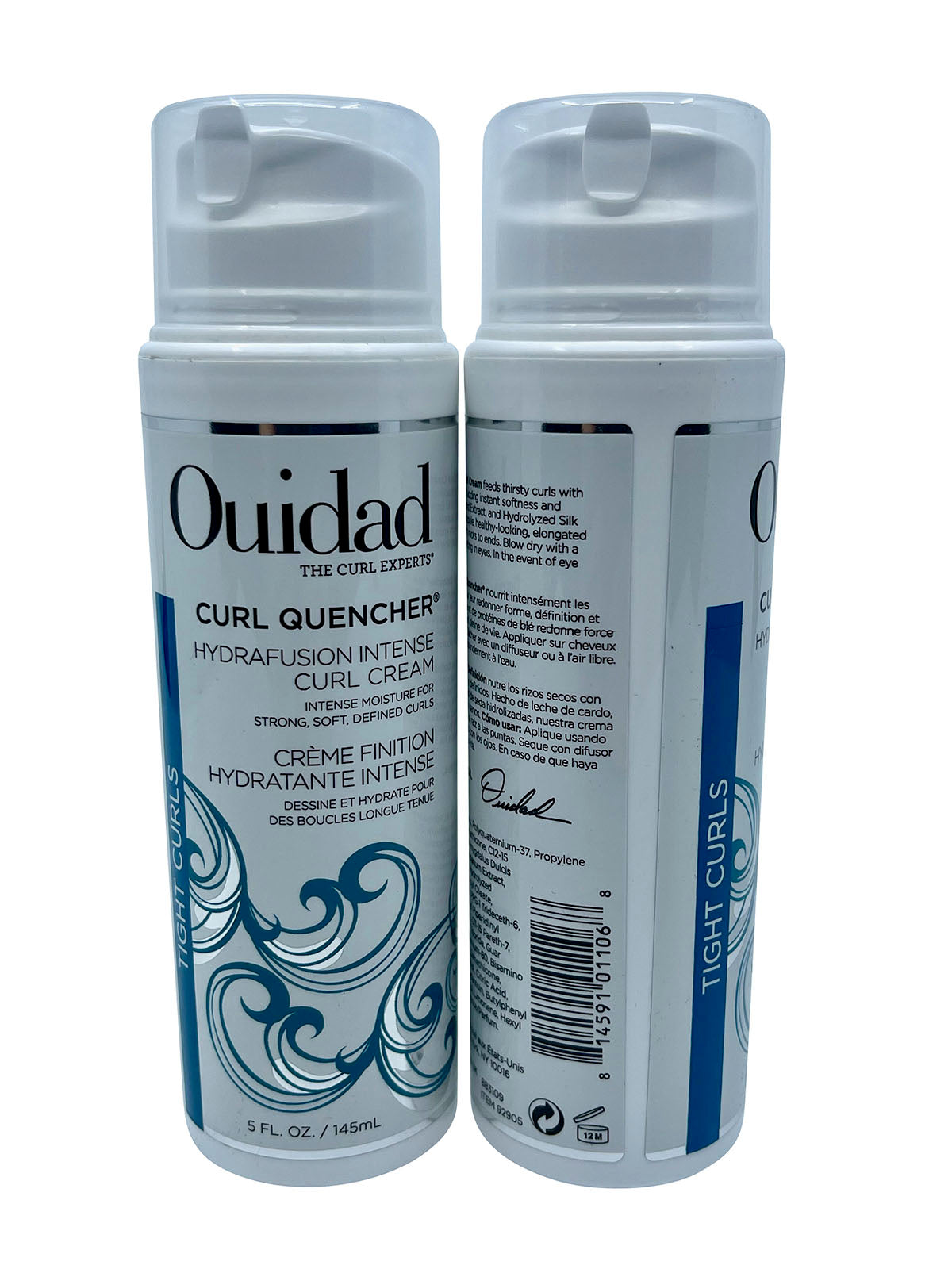 Ouidad Curl Quencher Curl Cream 5 OZ Pack of 2