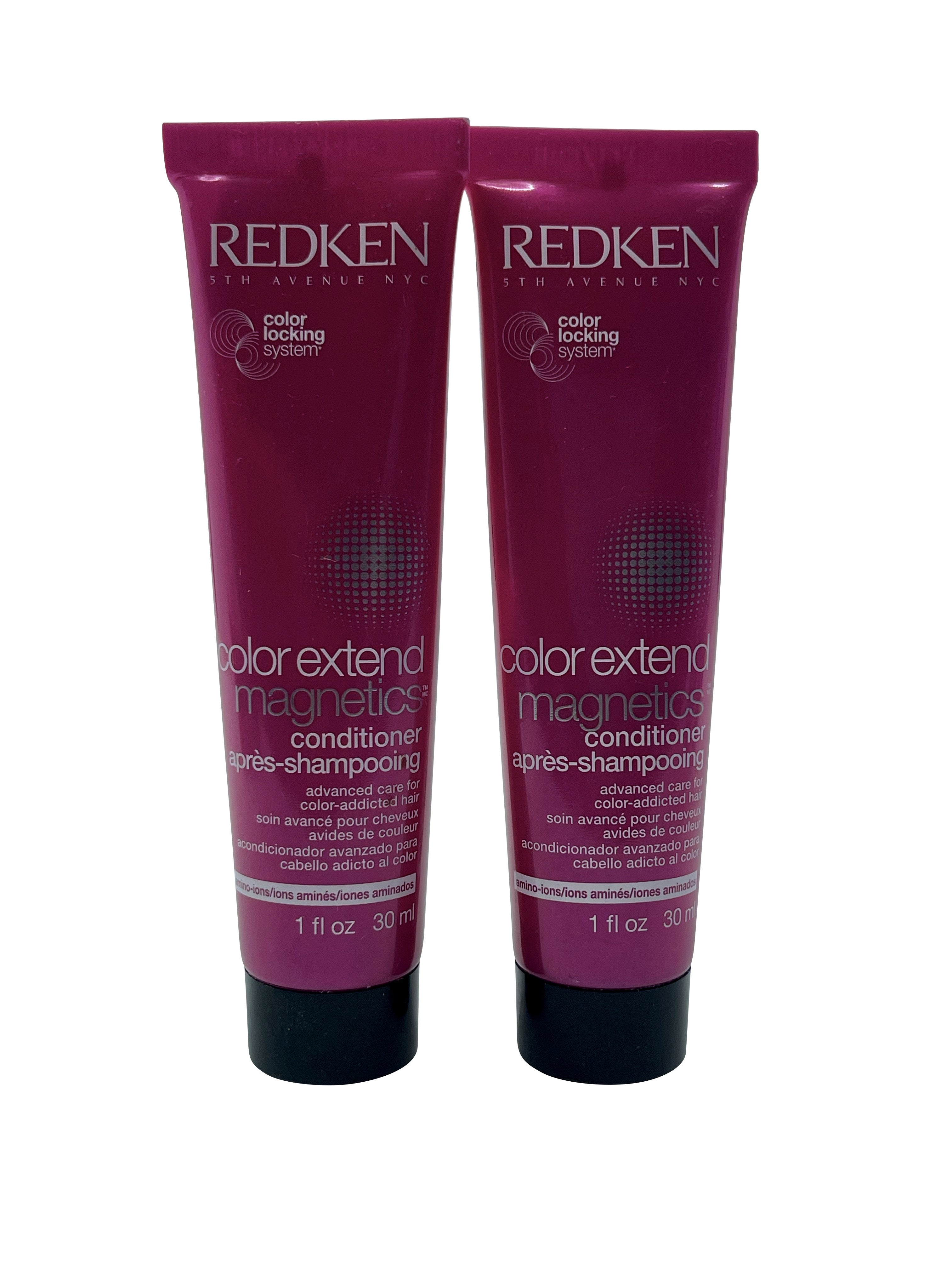 Redken Color Extend Magnetics Conditioner 1 OZ Set of 2