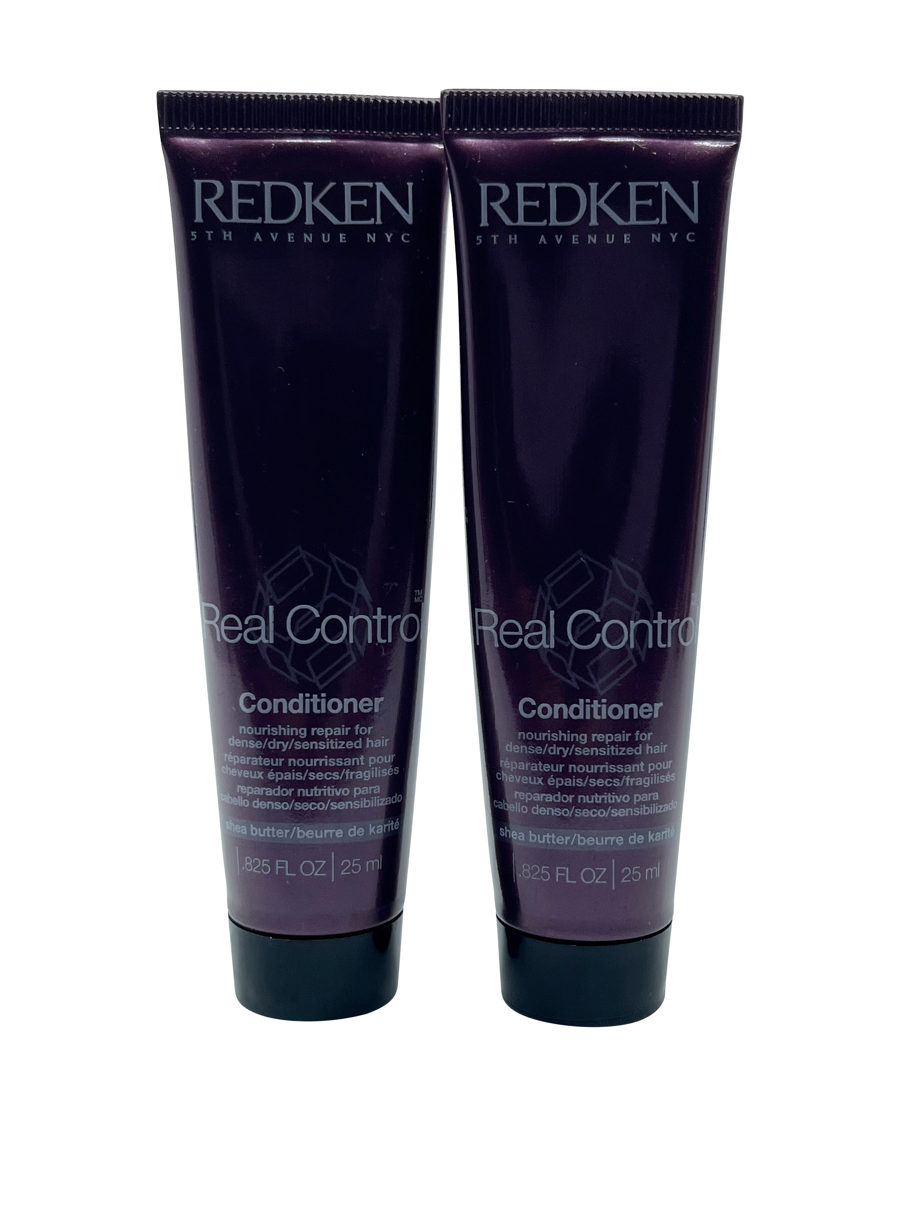 Redken Real Control Conditioner Dry & Sensitized Hair 0.82 OZ Set of 2