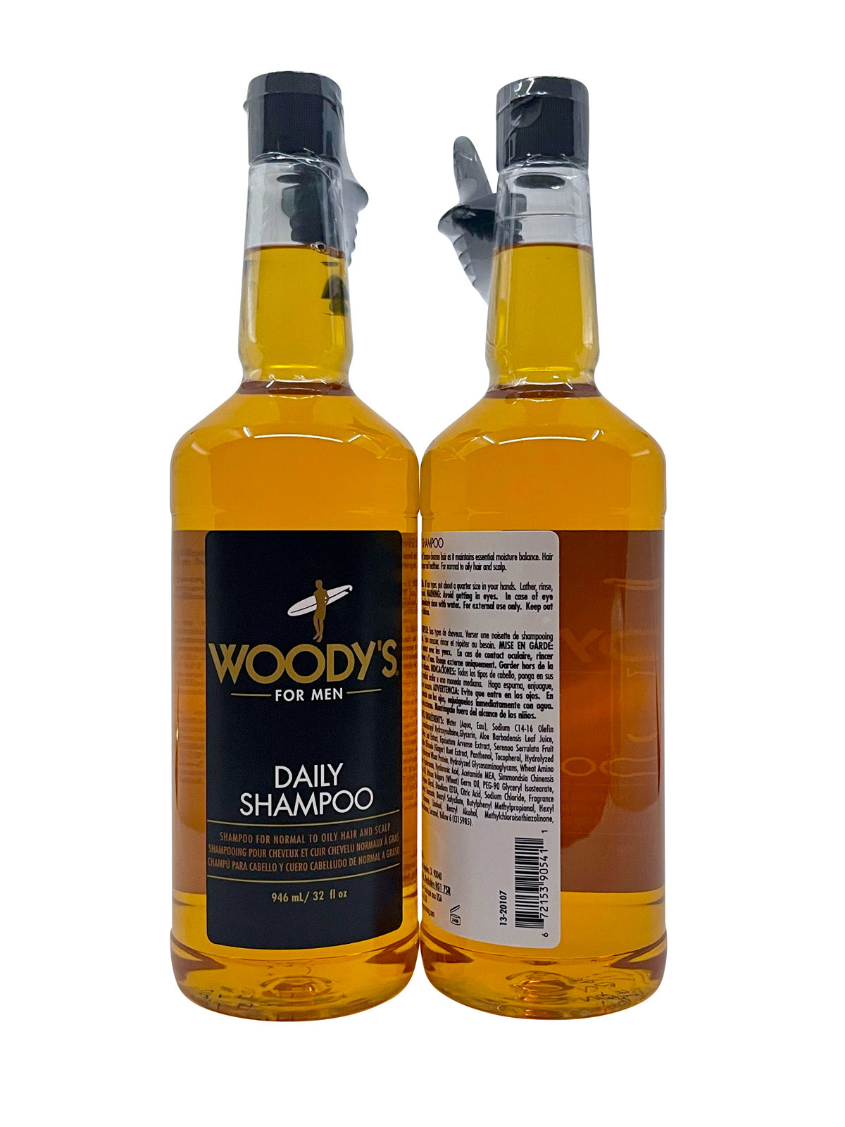 Woody's for Daily Shampoo 32 OZ Set of 2