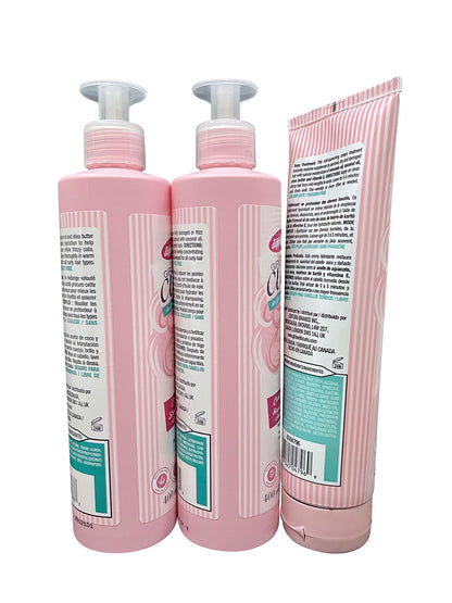 Dippity Do Girls Curls Anti Frizz Shampoo Conditioner 13.5 OZ Treatment 8.5 OZ