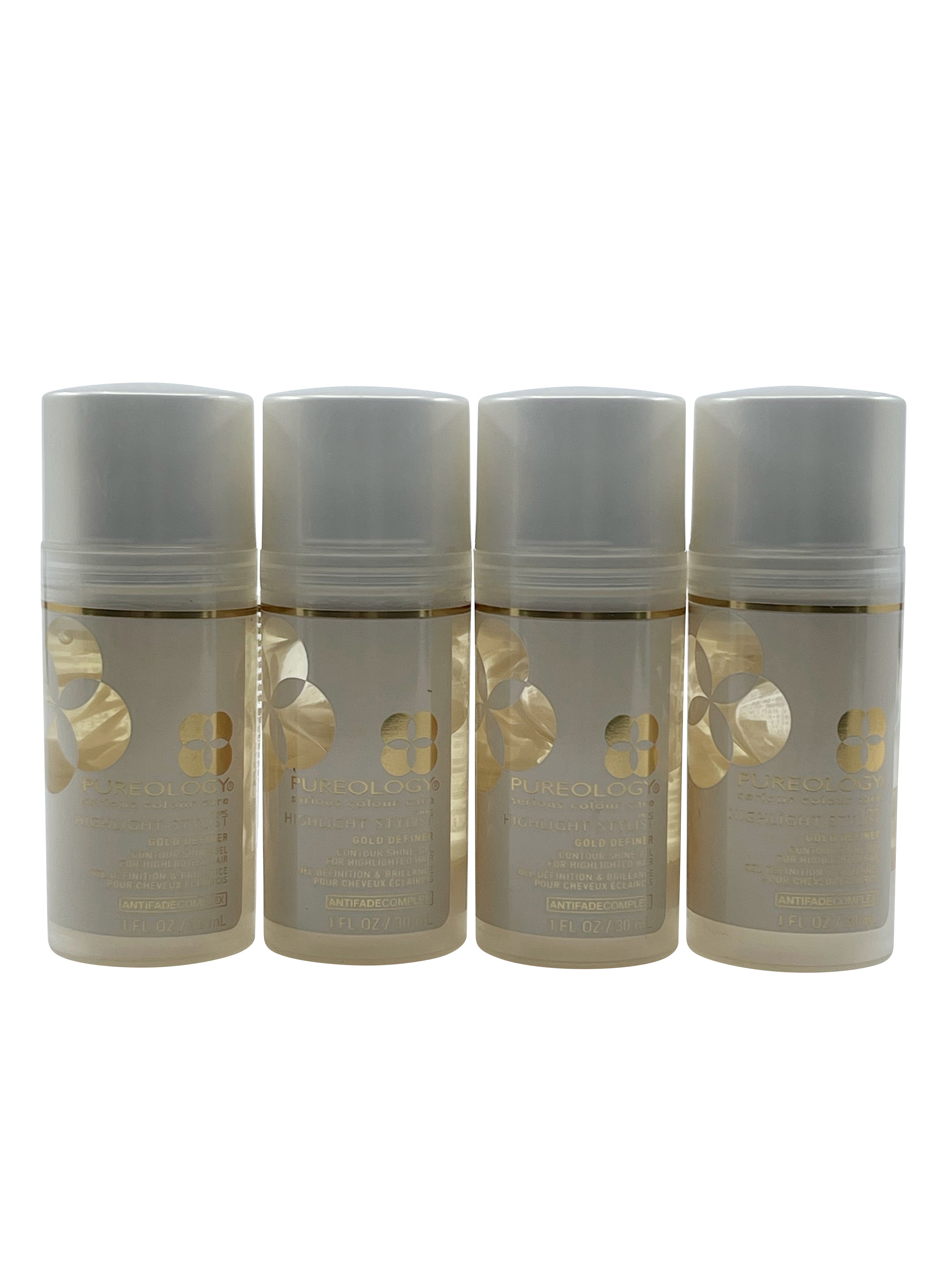 Pureology Highlight Styler Gold Definer 1 OZ Set of 4