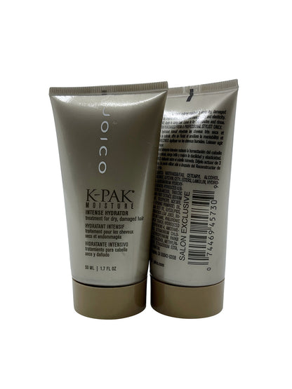 Joico K Pak Intense Hydrator Treatment Dry & Damaged Hair 1.7 OZ Set of 2