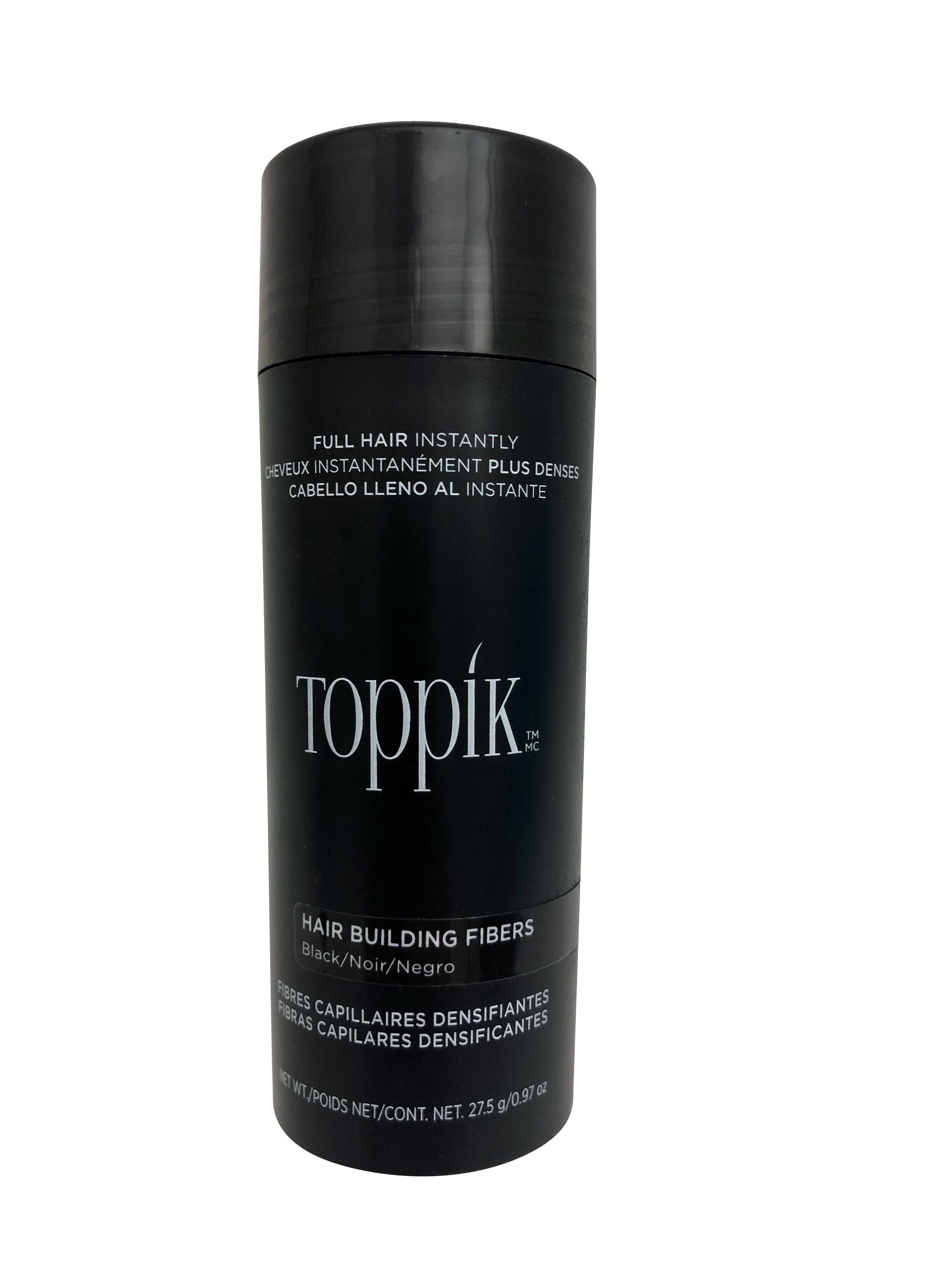 Toppik Hair Building Fibers Black 0.97 OZ Each