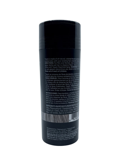 Toppik Hair Building Fibers Gray 0.97 OZ Each