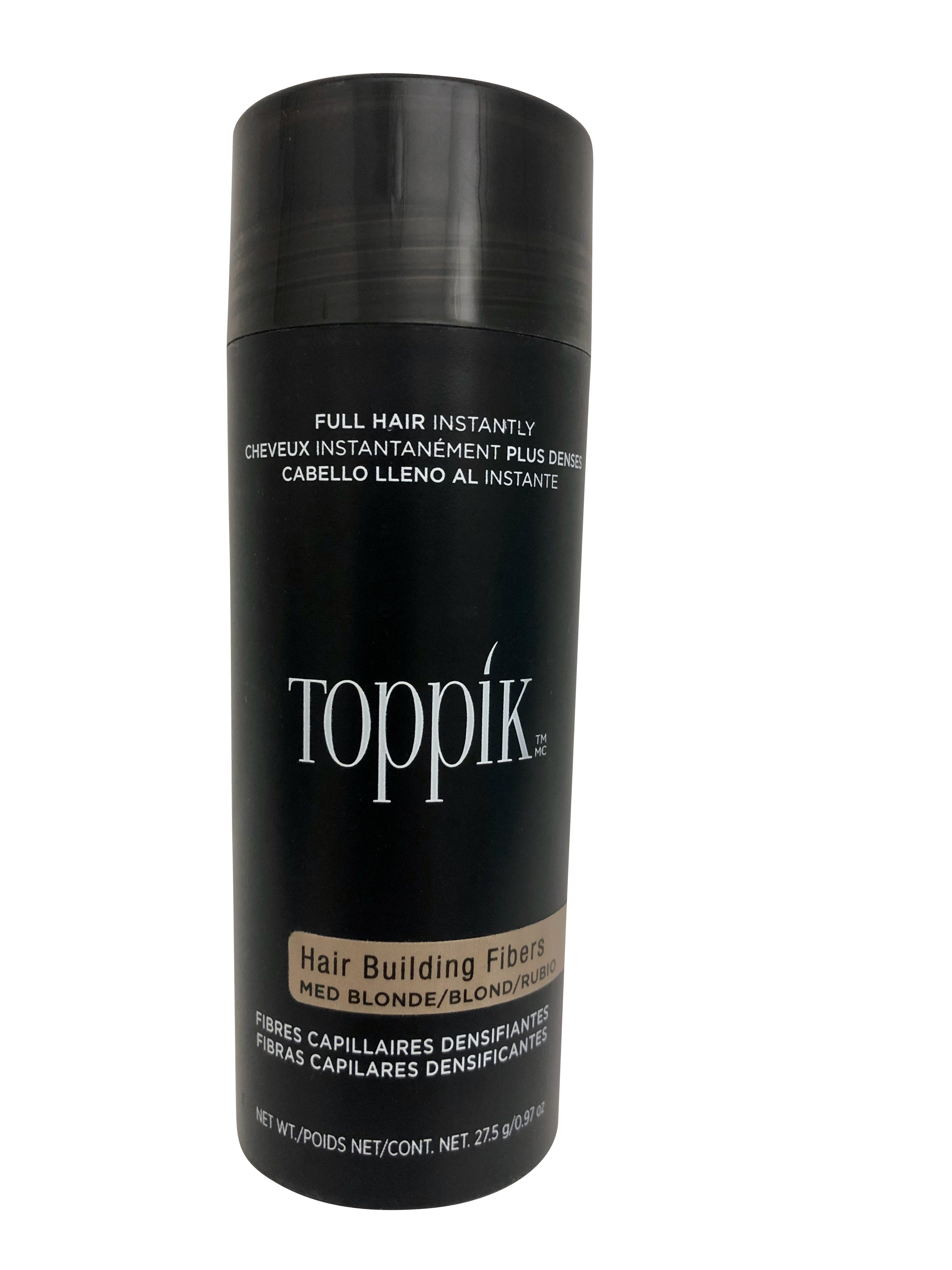 Toppik Hair Building Fibers Medium Blonde 0.97 OZ Each