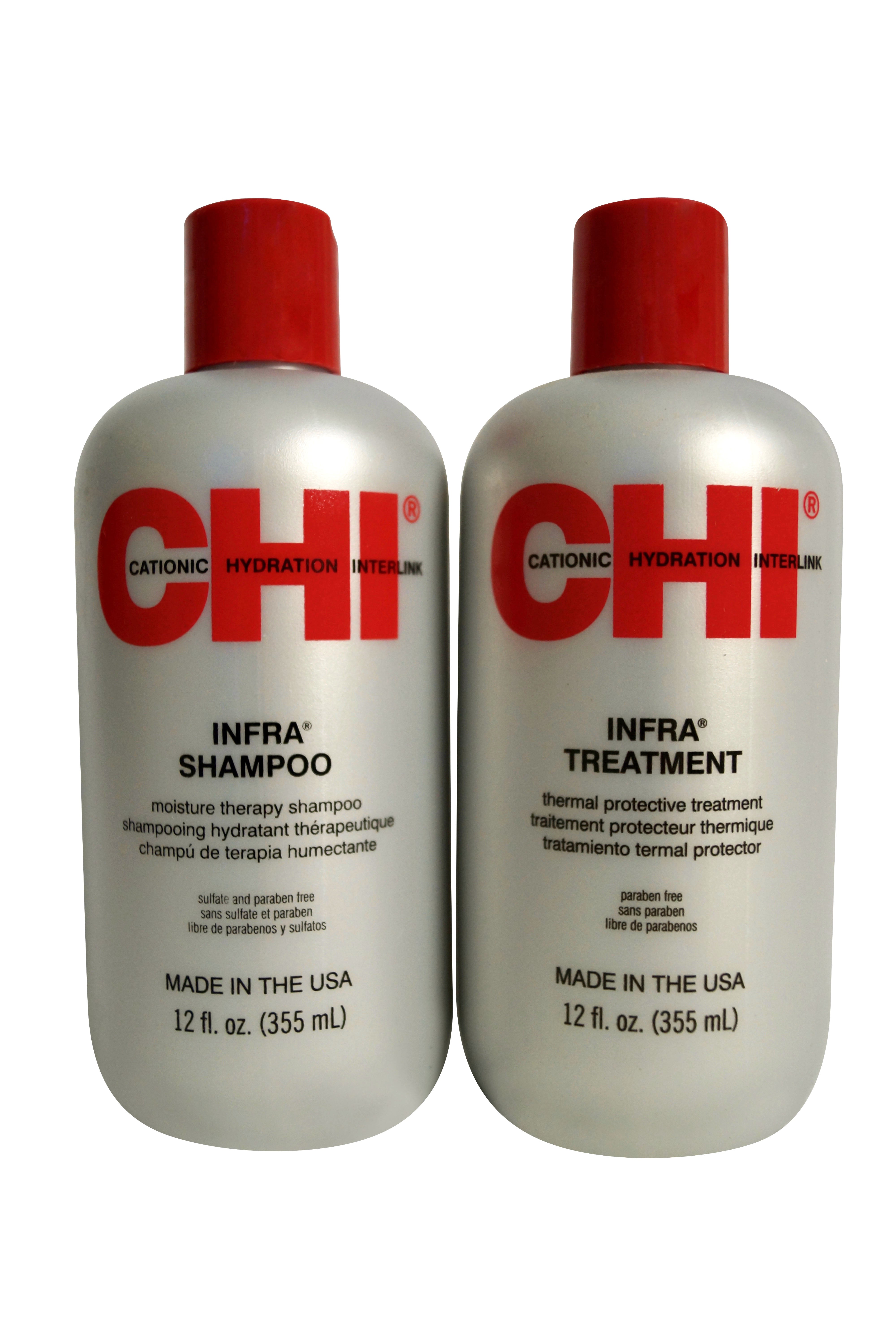 CHI Infra Shampoo & Treatment Set 12 OZ