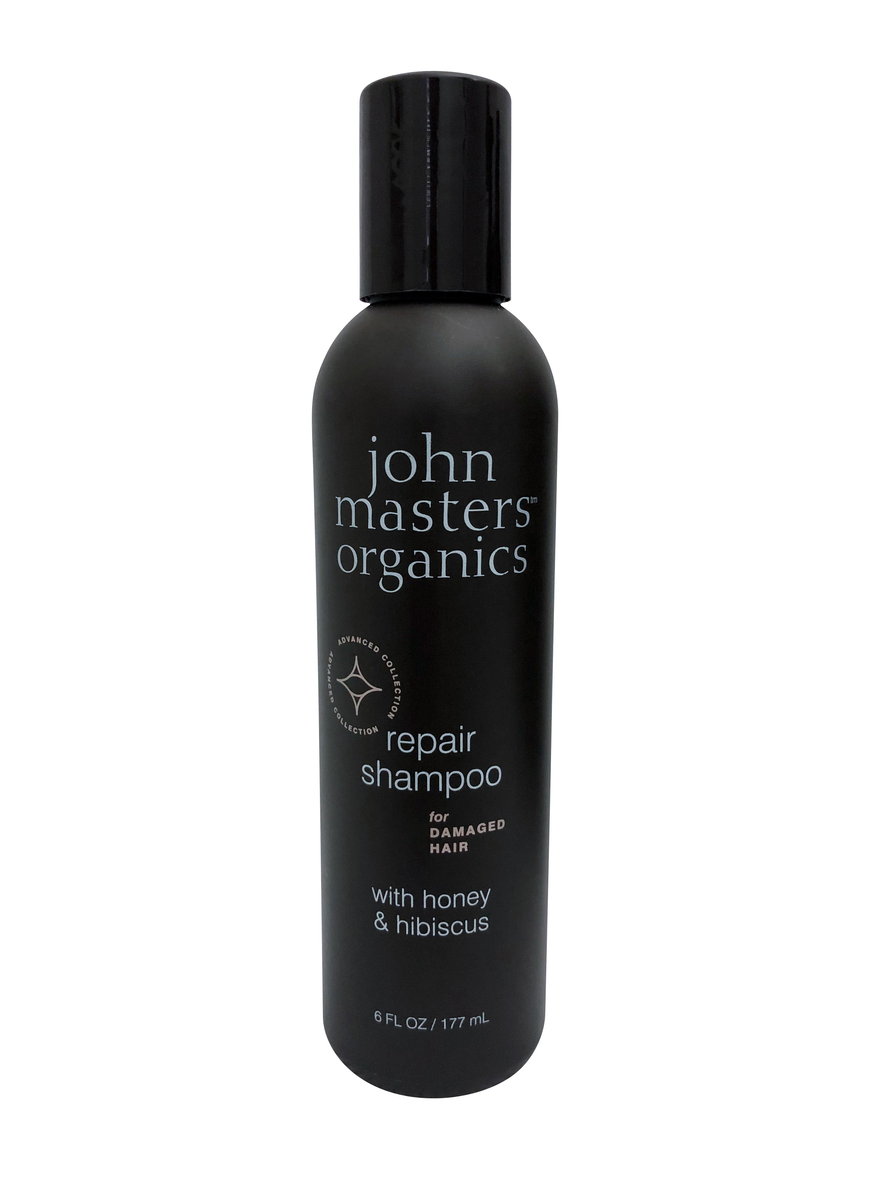 John Masters Organics Repair Shampoo Damaged Hair Honey & Hibiscus 6 OZ