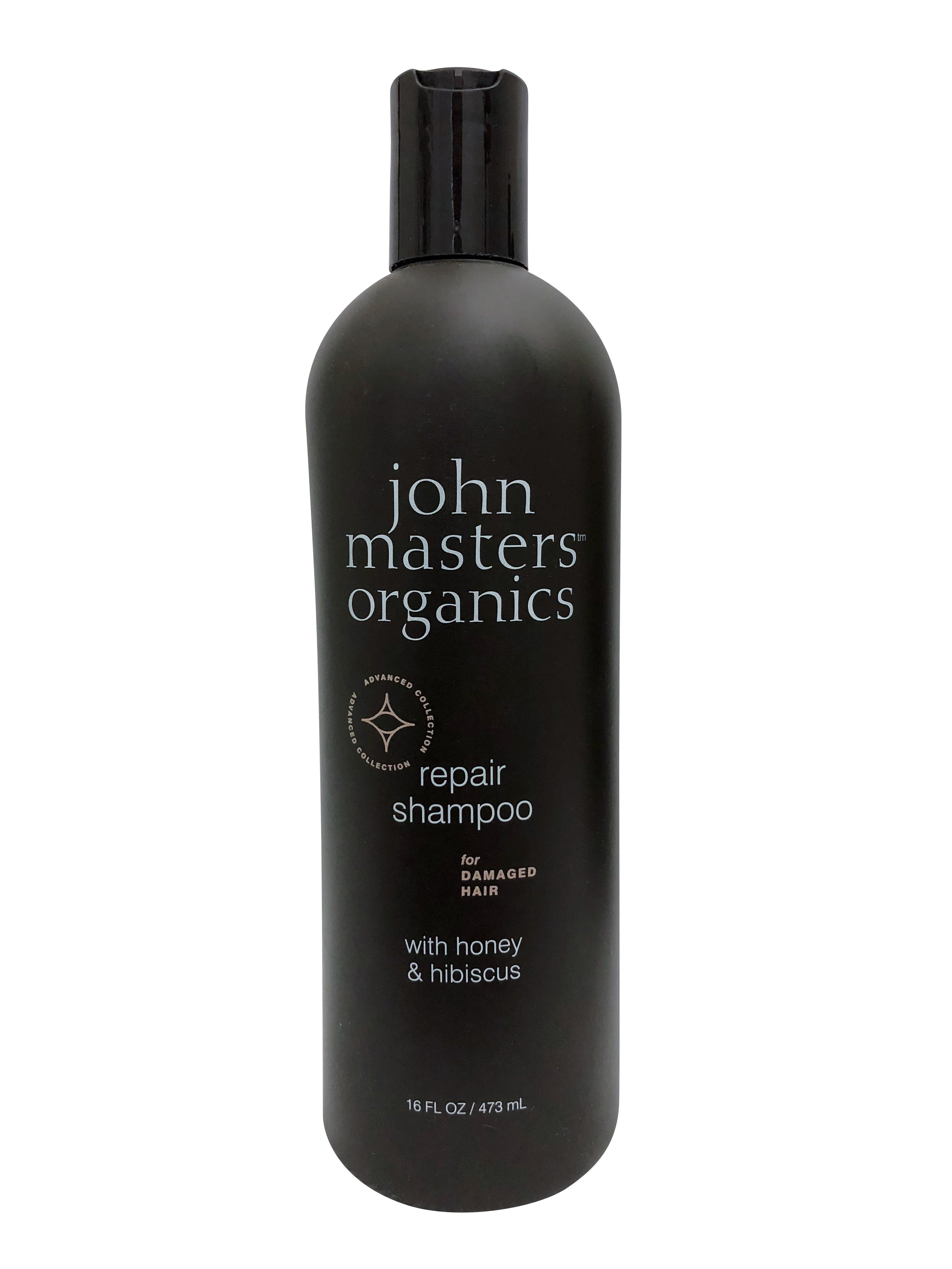 John Masters Organics Repair Shampoo Damaged Hair Honey & Hibiscus 16 OZ