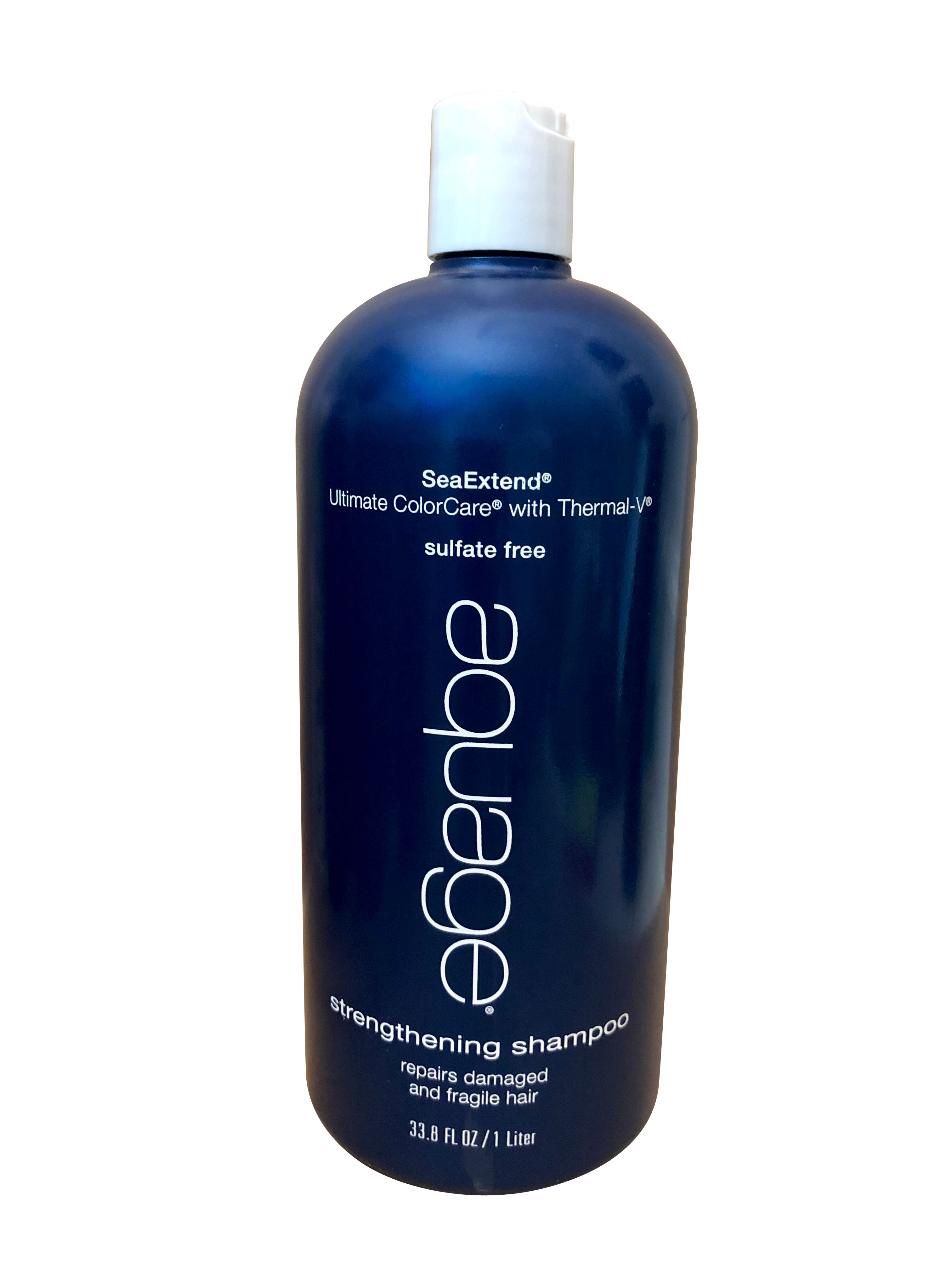 Aquage Seaextend Strengthening Shampoo Damaged Fragile Hair Sulfate Free 33.8 OZ