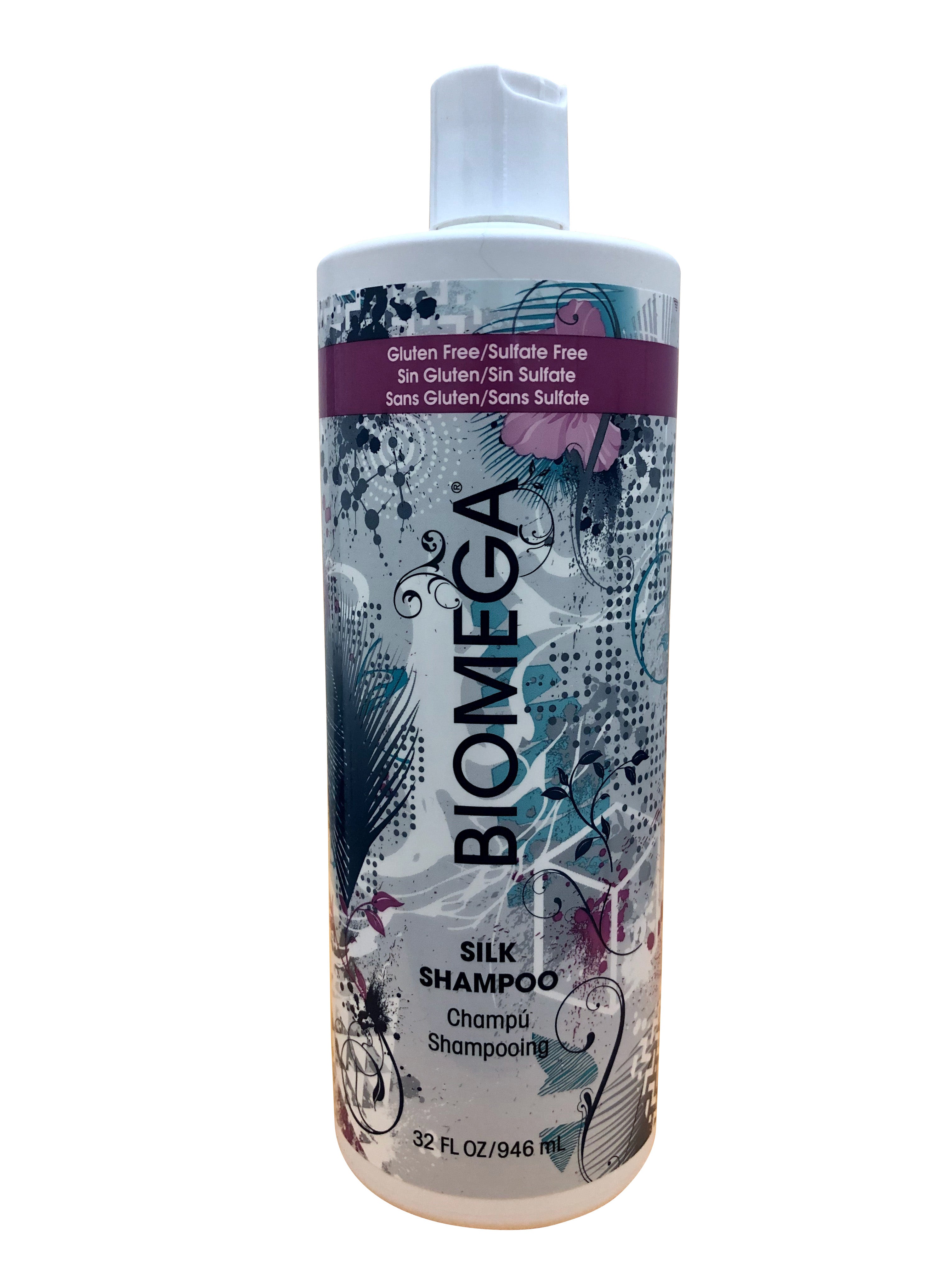 Aquage Biomega Silk Shampoo Sulfate Free 32 OZ