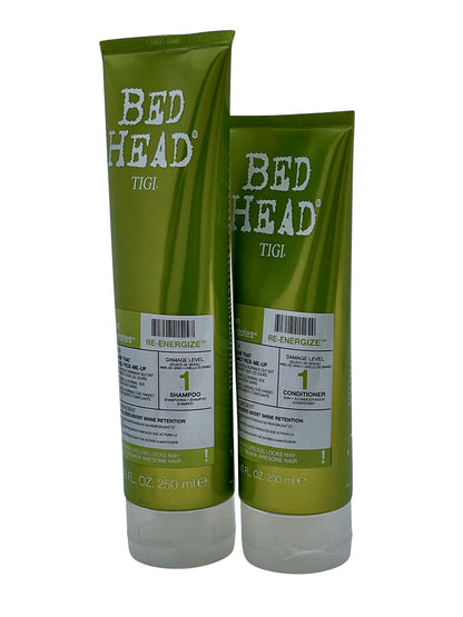 TIGI Bed Head Re Energize Shampoo 8.45 OZ & Conditioner 6.76 OZ Set