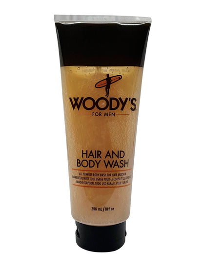 Woody's for Men Hair and Body Wash 10 OZ