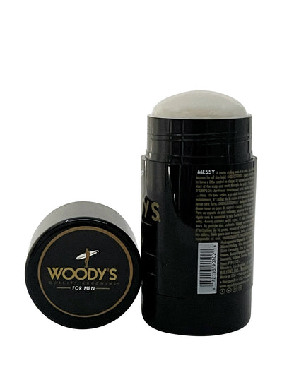 Woody's for Men Messy Firm Hold Matte Styling Wax 2.6 OZ