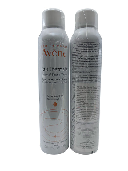 Avene Thermal Spring Water Sensitive Skin 10.5 OZ Set of 2