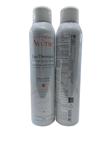 Avene Thermal Spring Water Sensitive Skin 10.5 OZ Set of 2