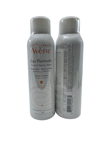 Avene Thermal Spring Water Sensitive Skin 5 OZ Set of 2