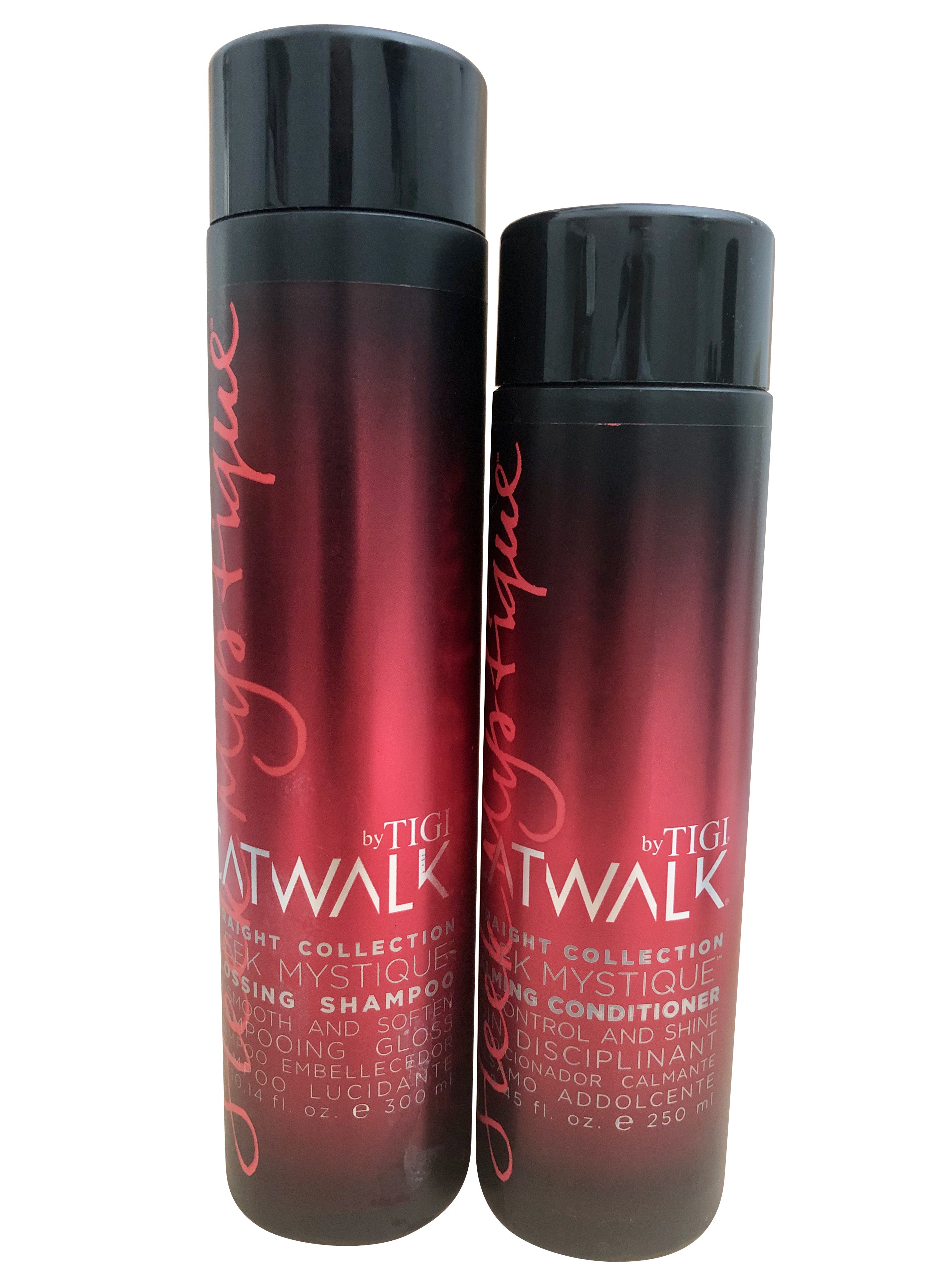 Tigi Catwalk Sleek Mystique Straight Shampoo 10.1 oz & Conditioner 8.45 oz Set