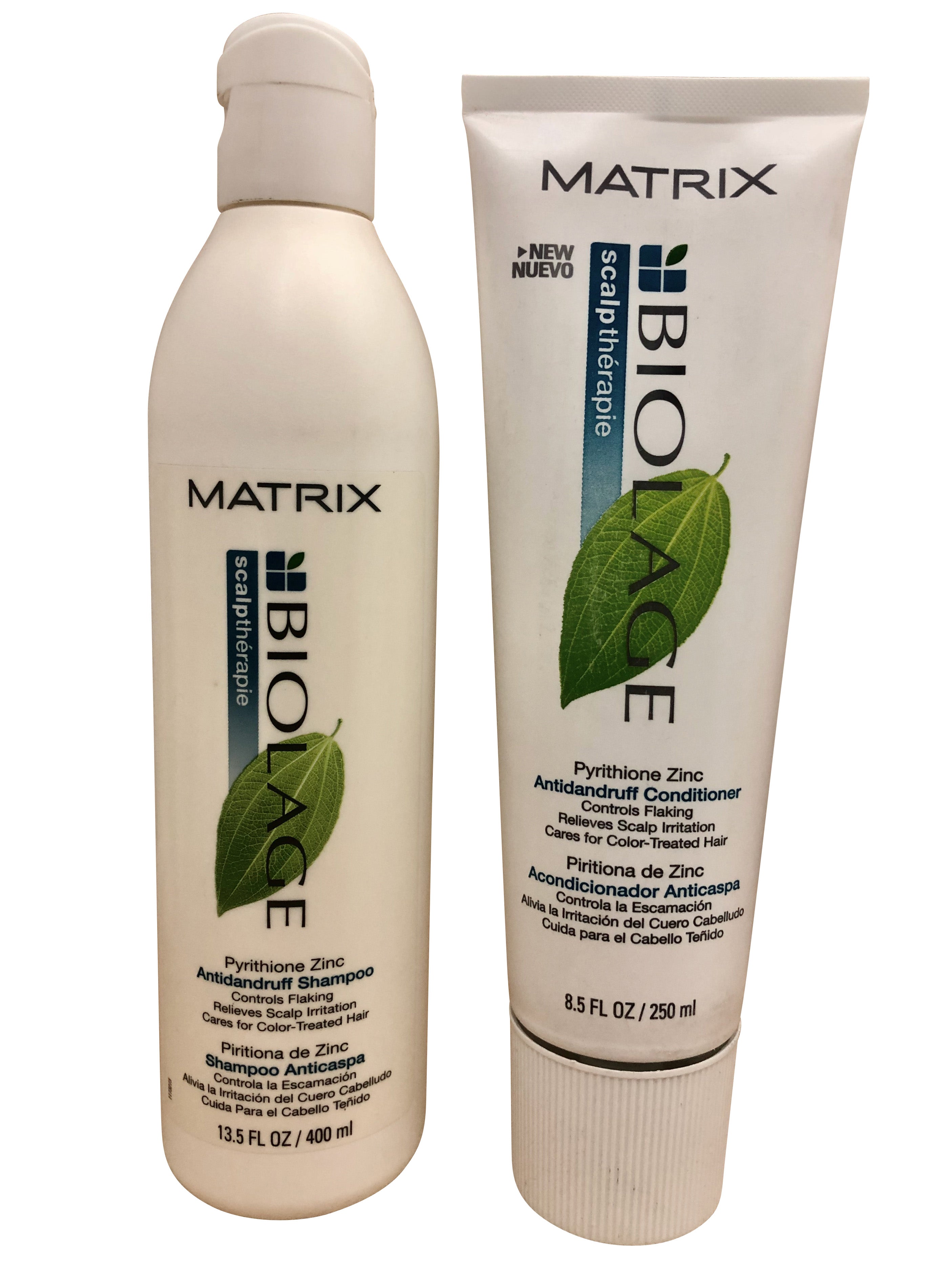 Matrix Scalptherapie Antidandruff Shampoo 16.9 OZ & Conditioner 8.5 OZ Set