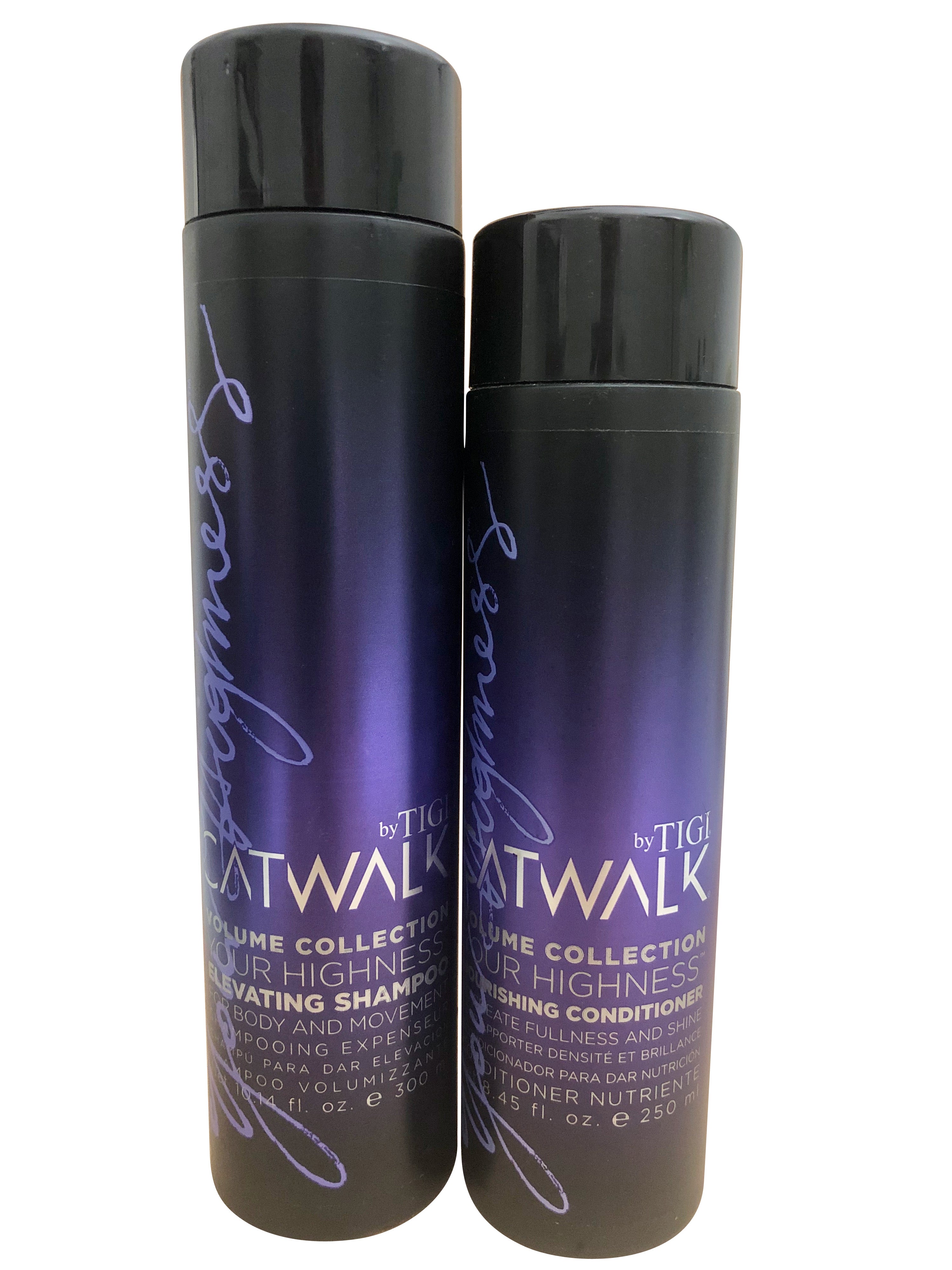 Tigi Catwalk Your Highness Volume  Shampoo 10.1 oz & Conditioner 8.45 oz Set