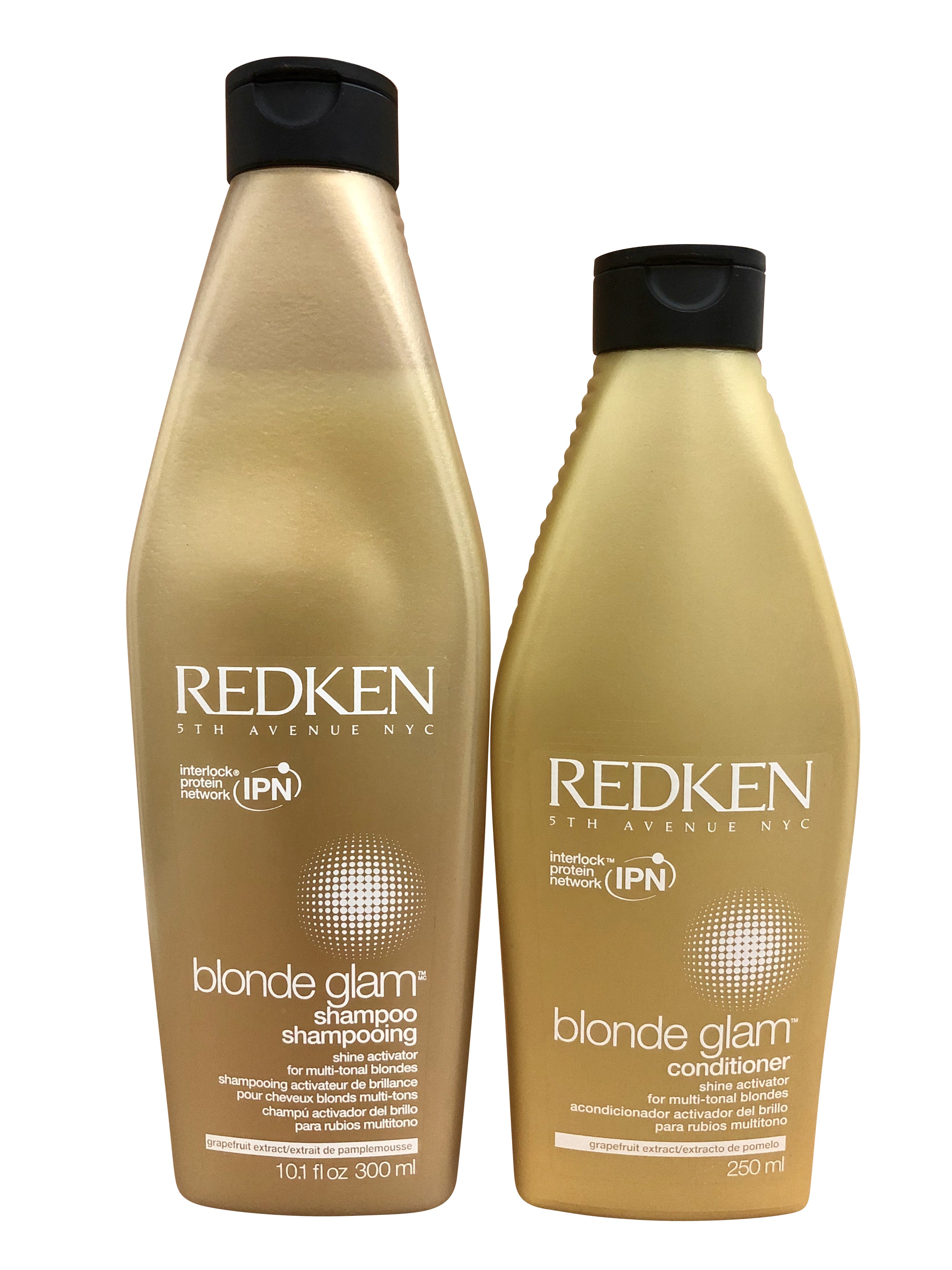 Redken Blonde Glam Shampoo 10.1 oz & Conditioner 8.5 oz Set