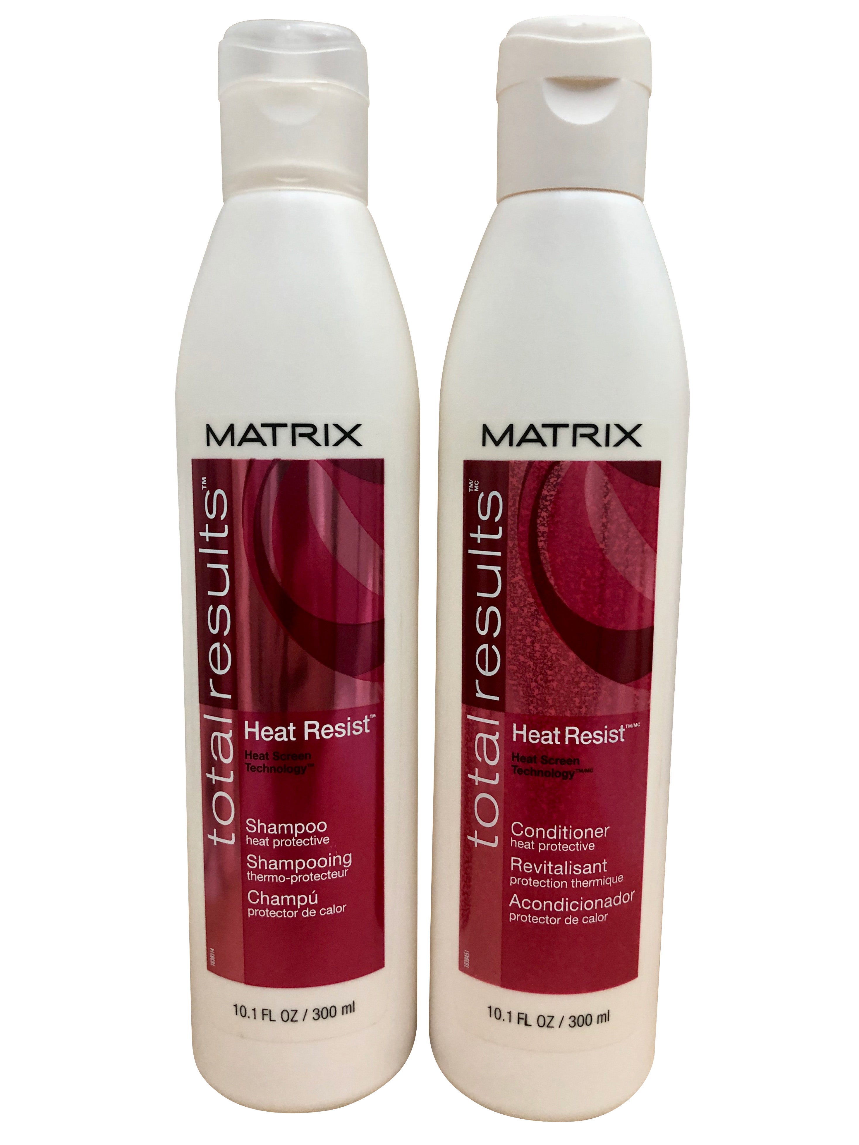 Matrix Total Results Heat Resist Shampoo & Conditioner All Hair Types 10.1 OZ Each