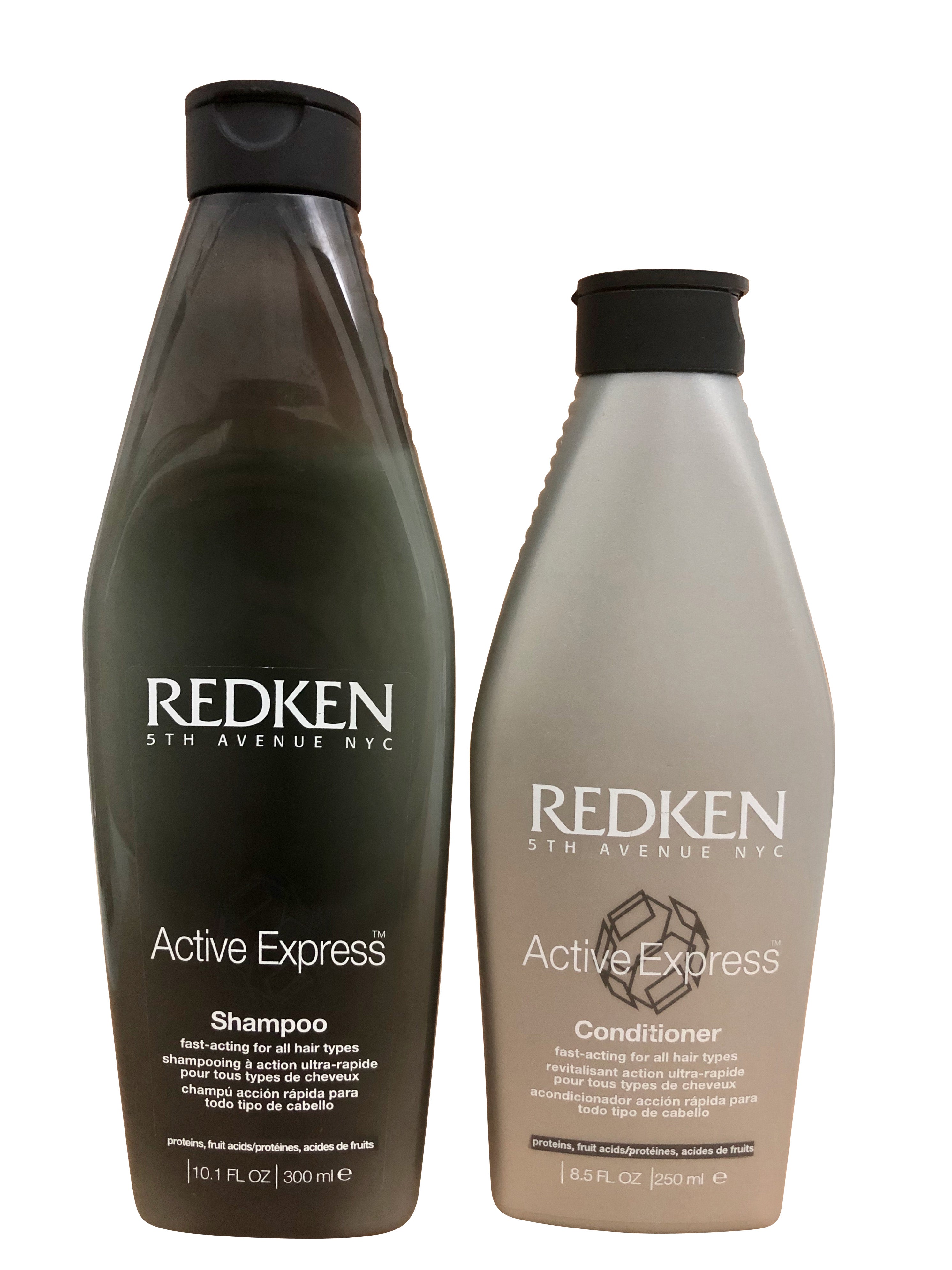 Redken Active Express Shampoo All Hair Types 10.1 oz & Conditioner 8.5 oz Set