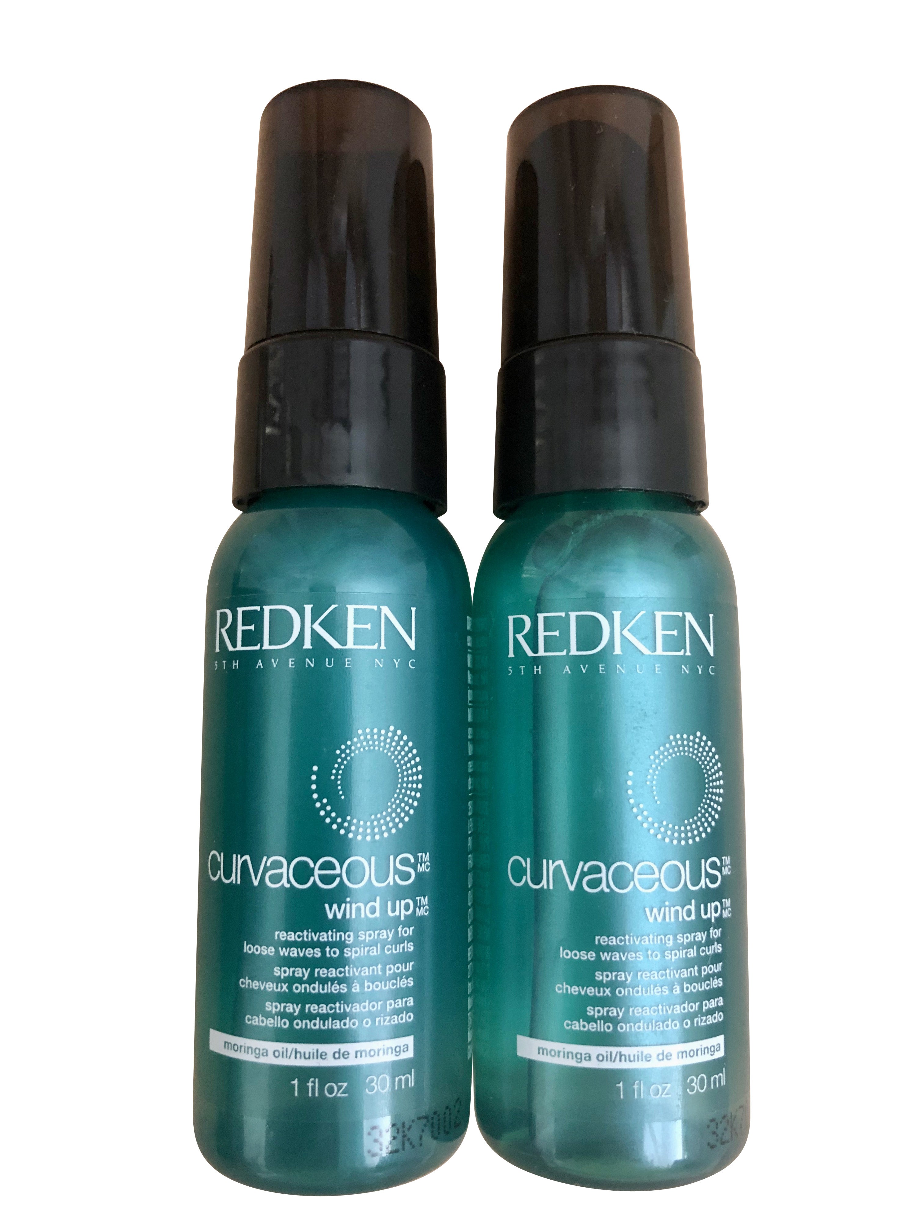 Redken Curvaceous Wind Up Spray Loose Waves & Spiral Curls 1 OZ set of 2