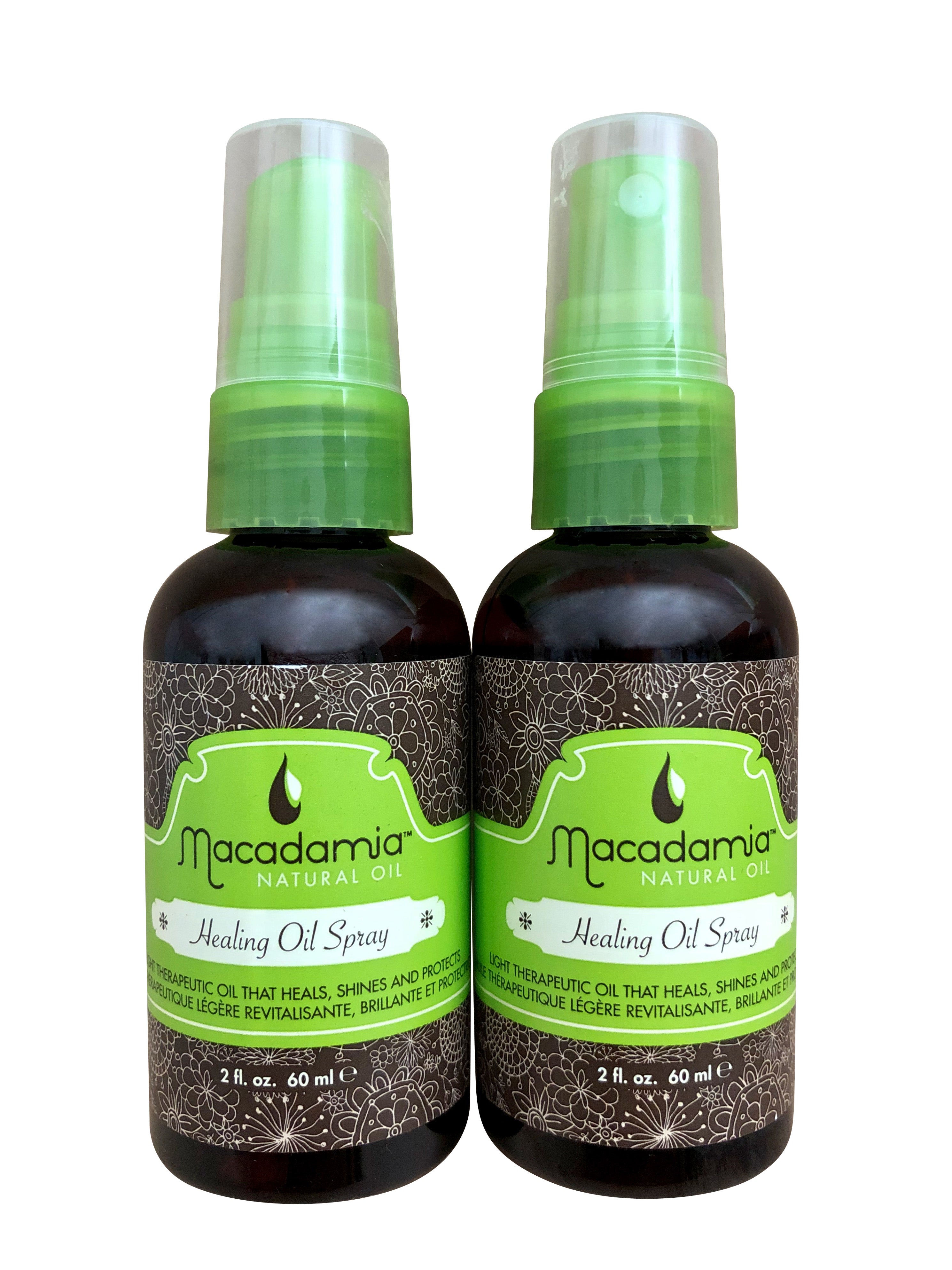 Macadamia Hair Care Healing Oil Spray 2 OZ set of 2