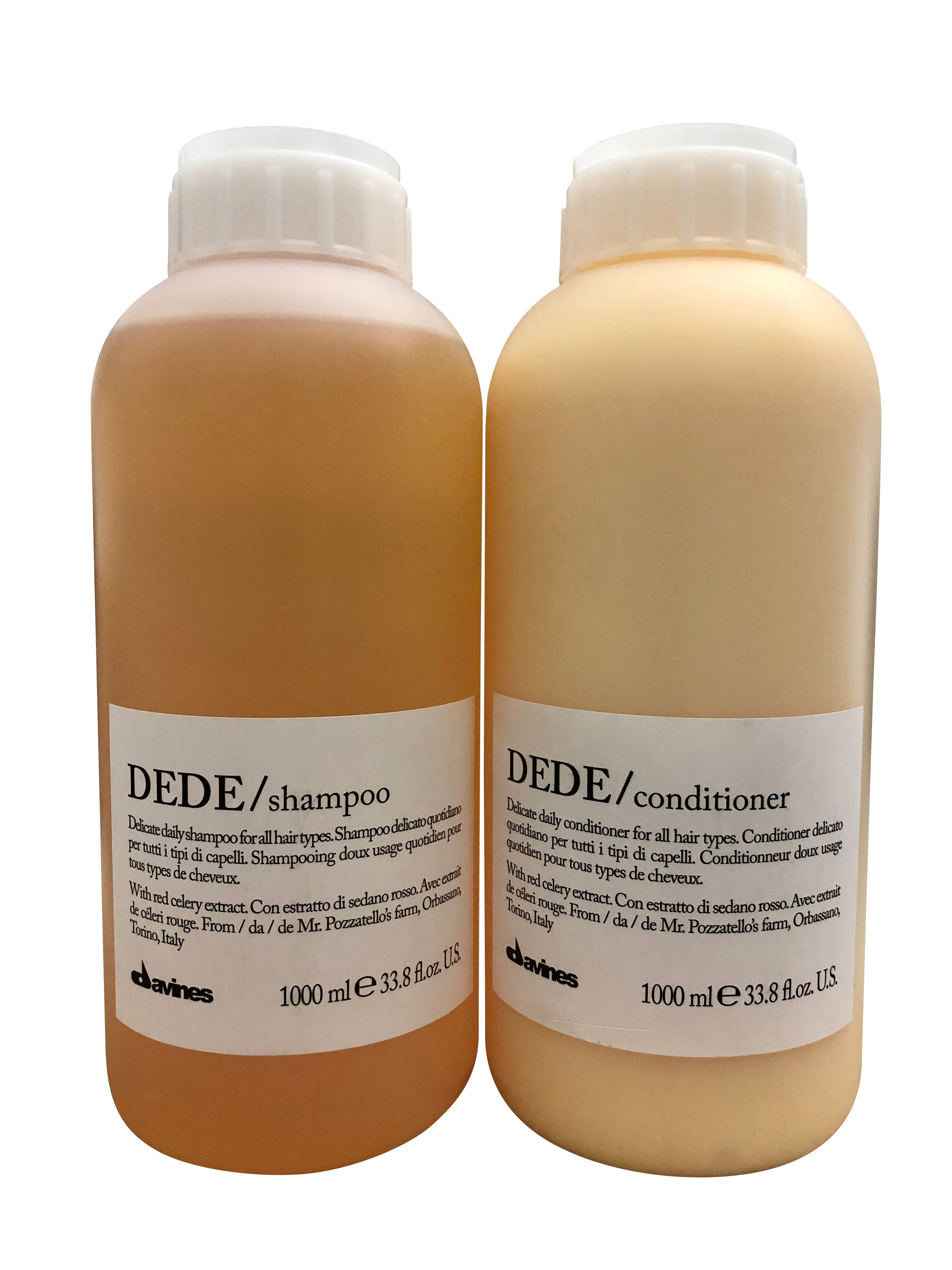 Davines Dede Delicate Daily Shampoo & Conditioner All Hair Types 33.8 OZ Set