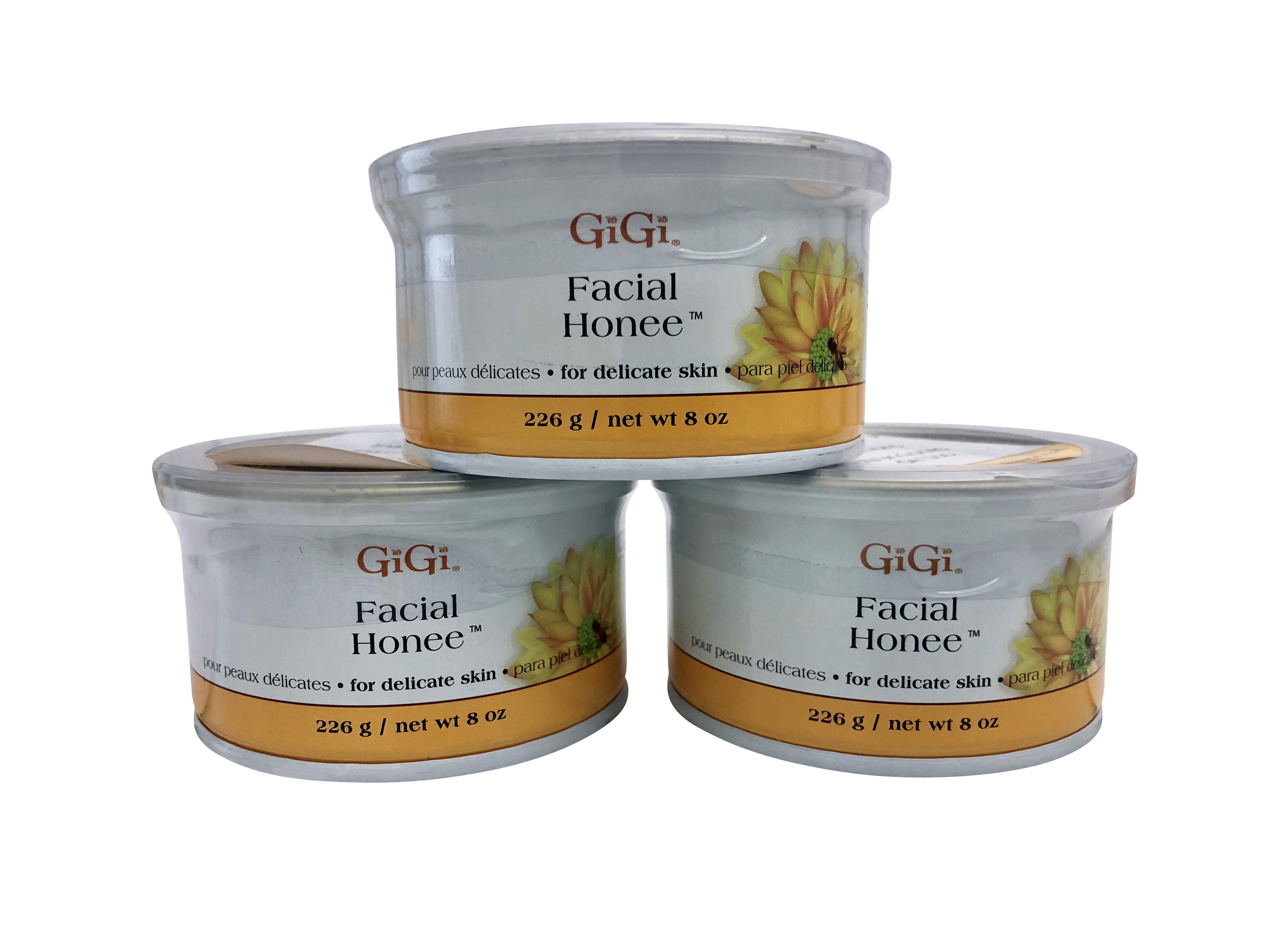 GiGi Facial Honee Delicate Skin 8 OZ Pack of 3